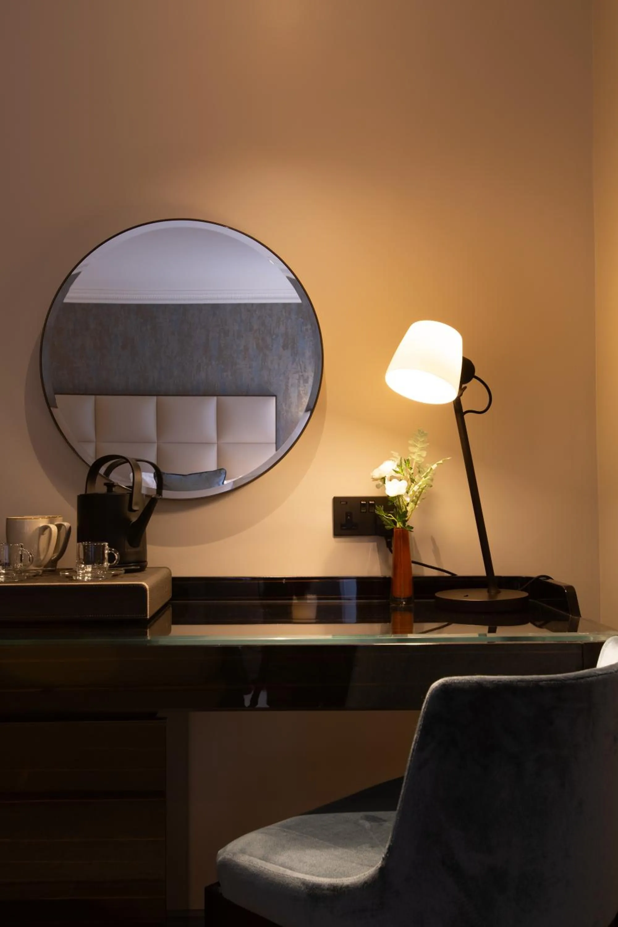 Bedroom in The Rathbone Hotel, Fitzrovia