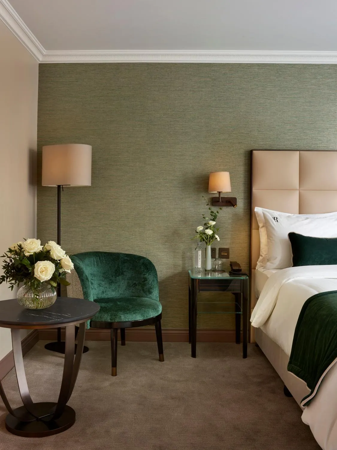 Seating area, Bed in The Rathbone Hotel, Fitzrovia