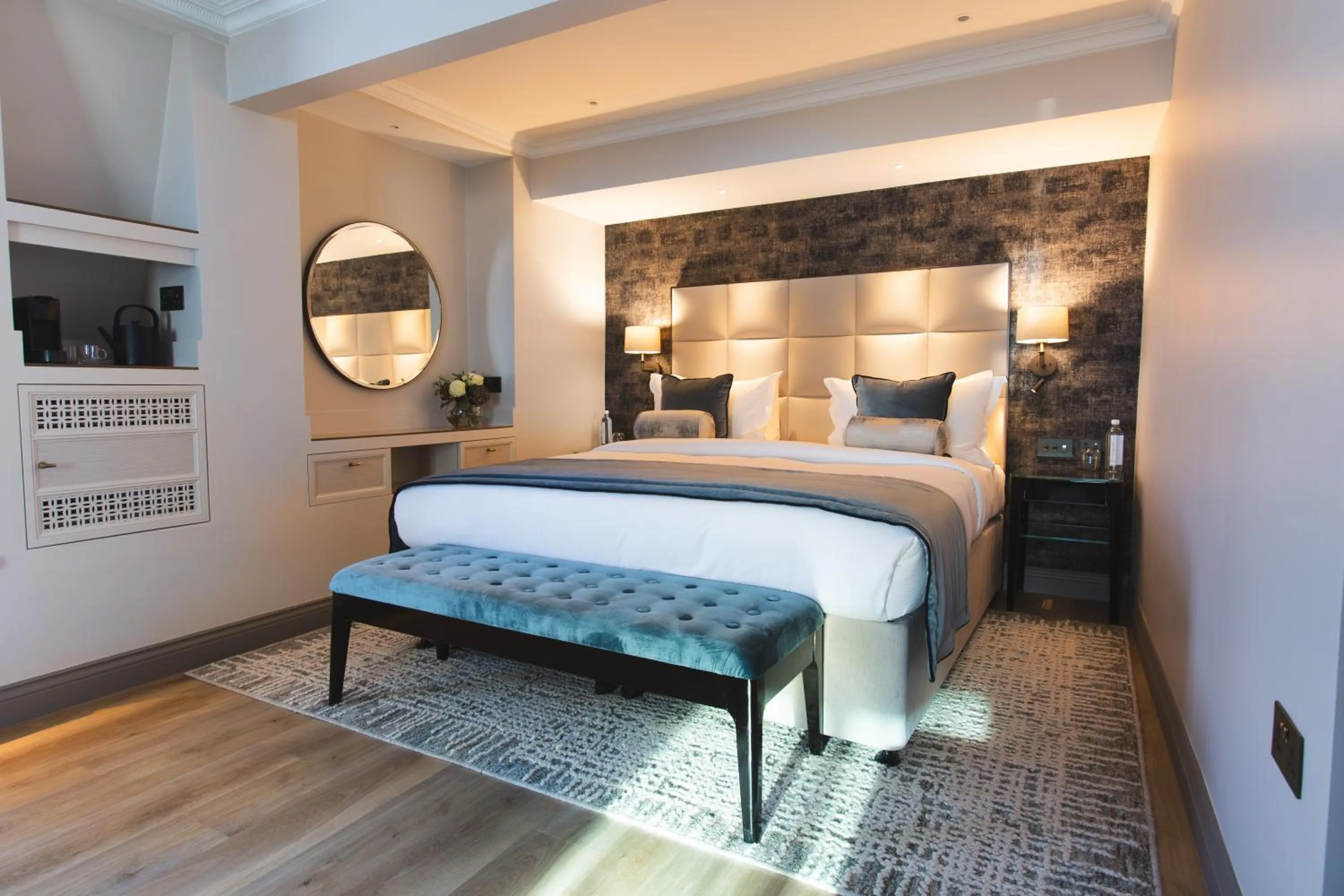 Bedroom, Bed in The Rathbone Hotel, Fitzrovia