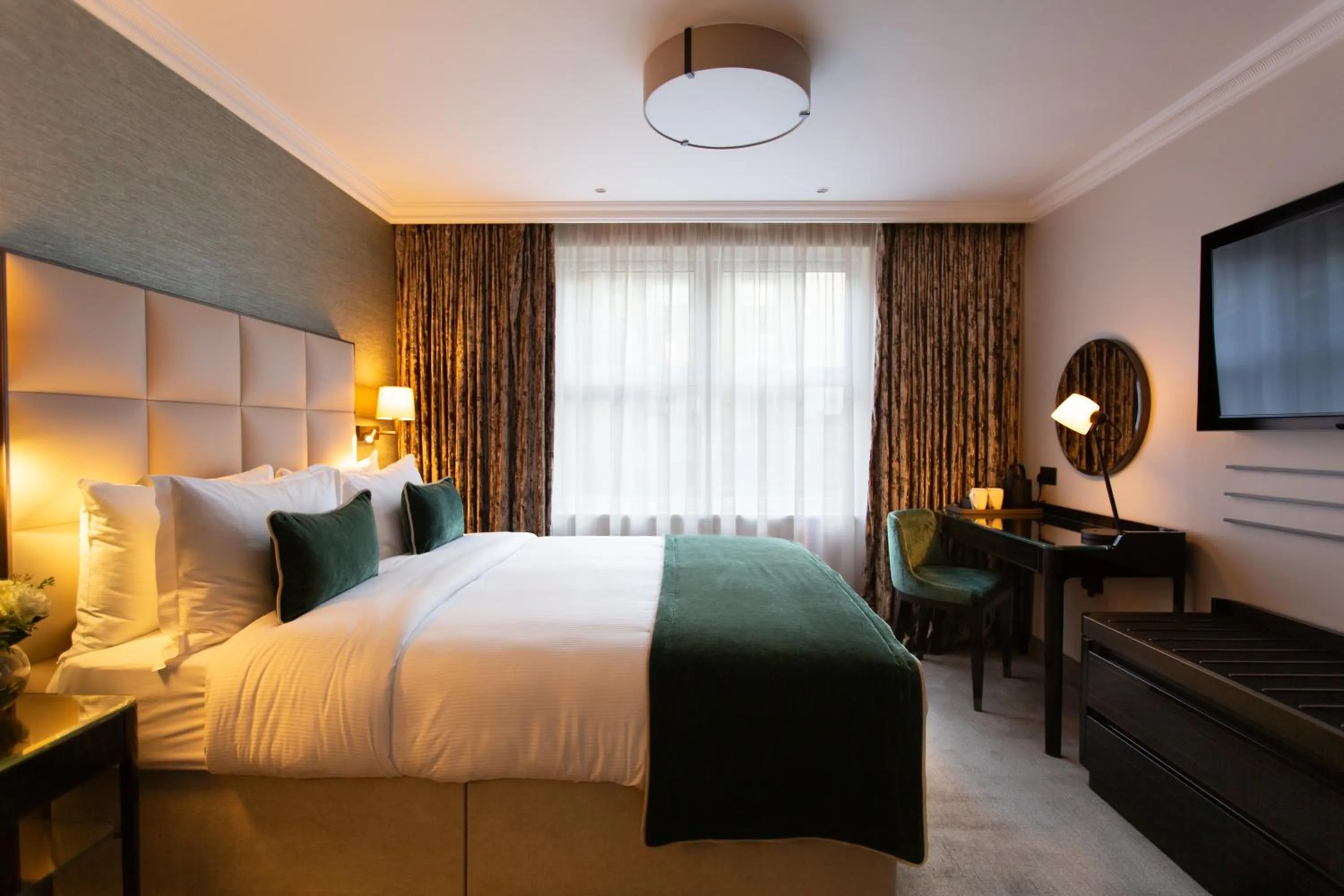 Bedroom, Bed in The Rathbone Hotel, Fitzrovia