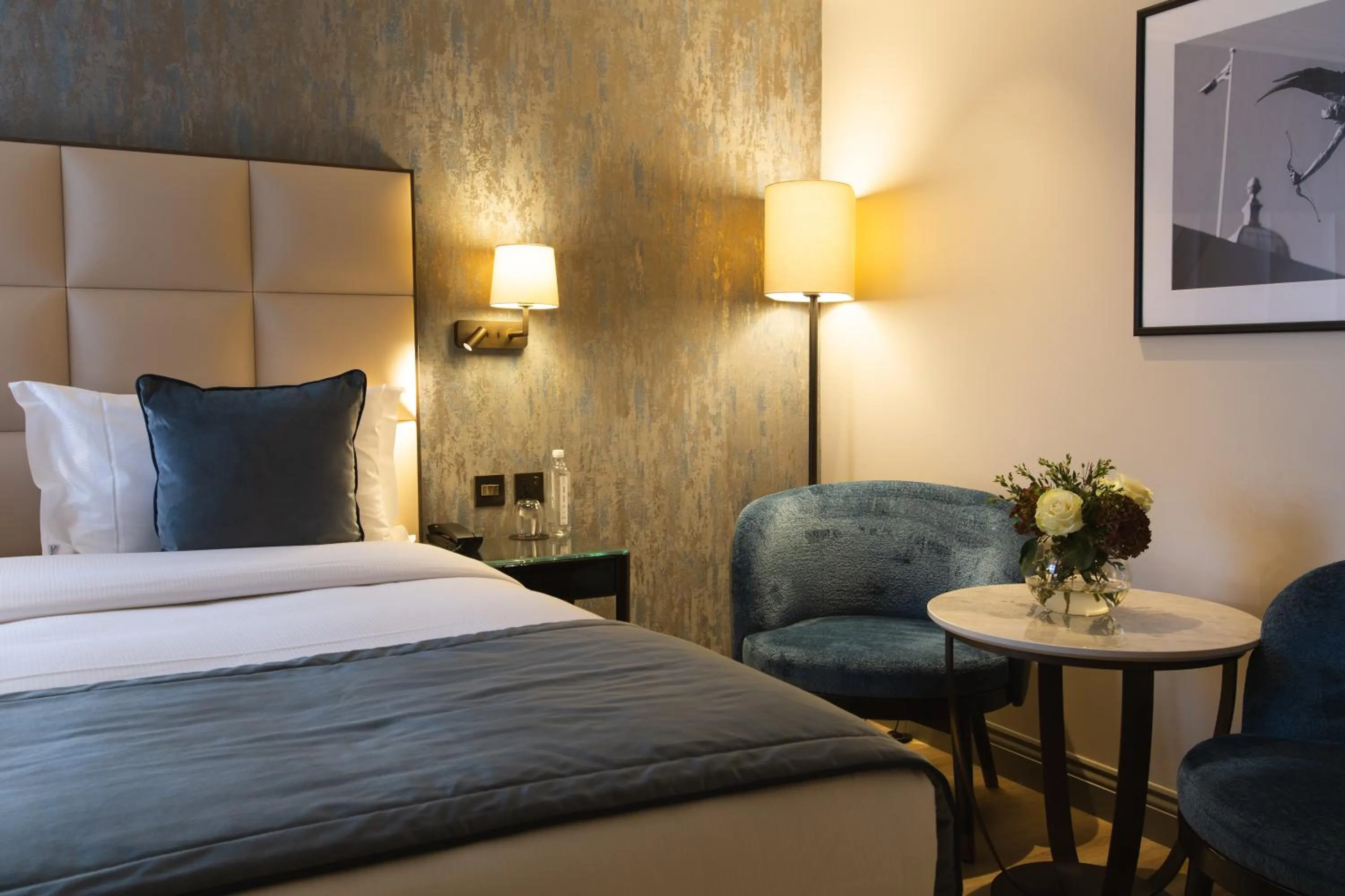 Bed in The Rathbone Hotel, Fitzrovia