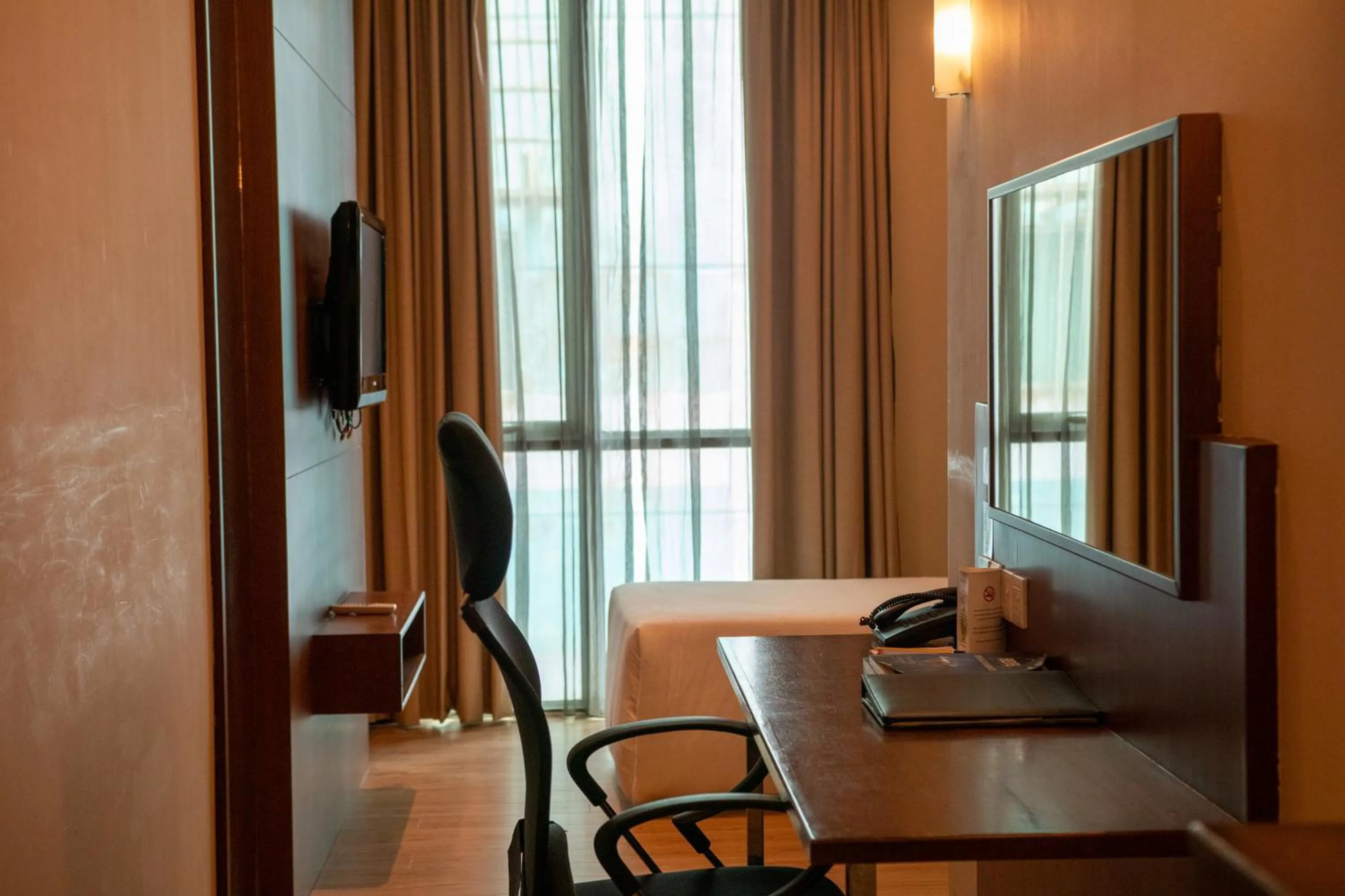 Bedroom in Swiss Hotel Apartment