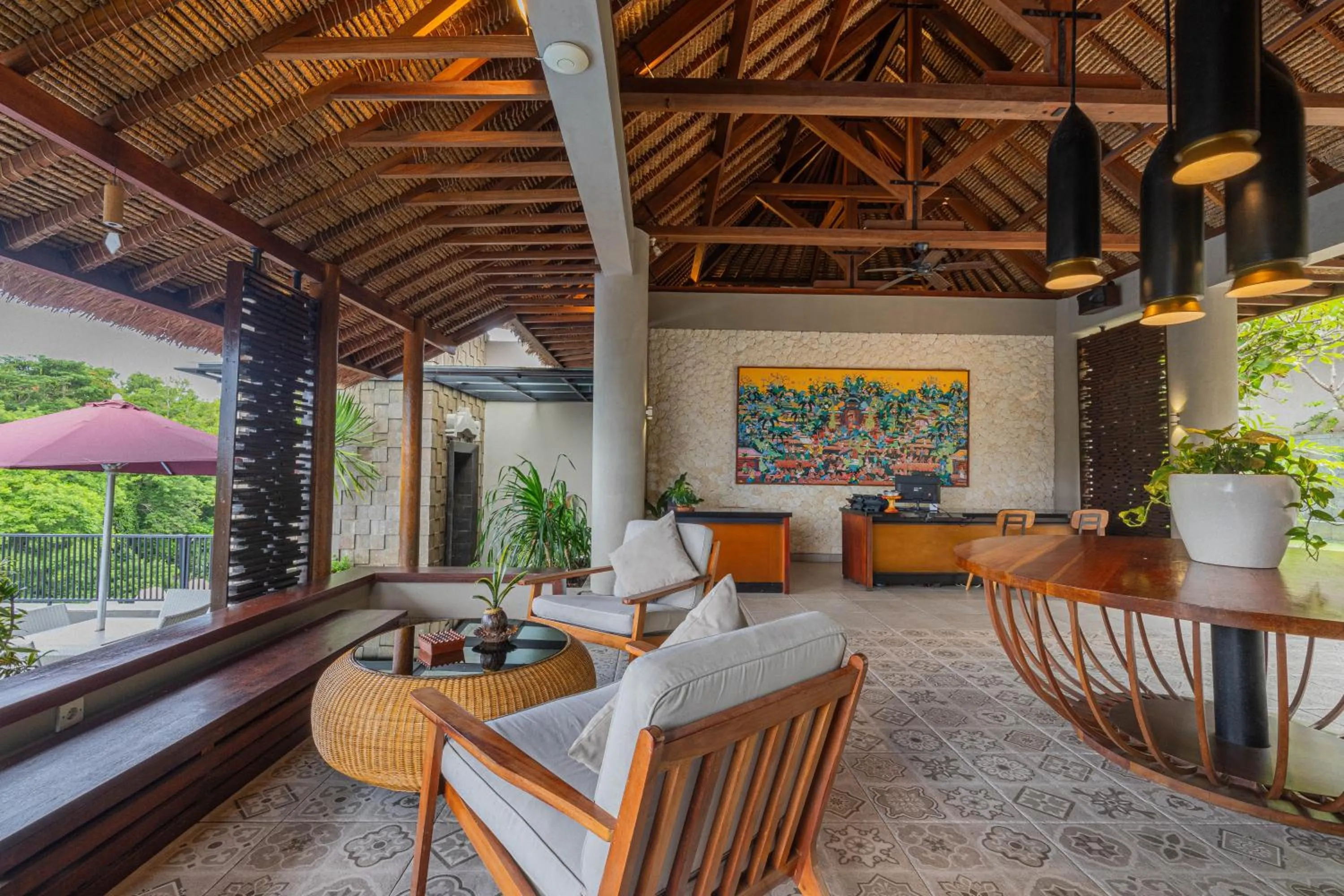 Lobby or reception in The Sterling Villas