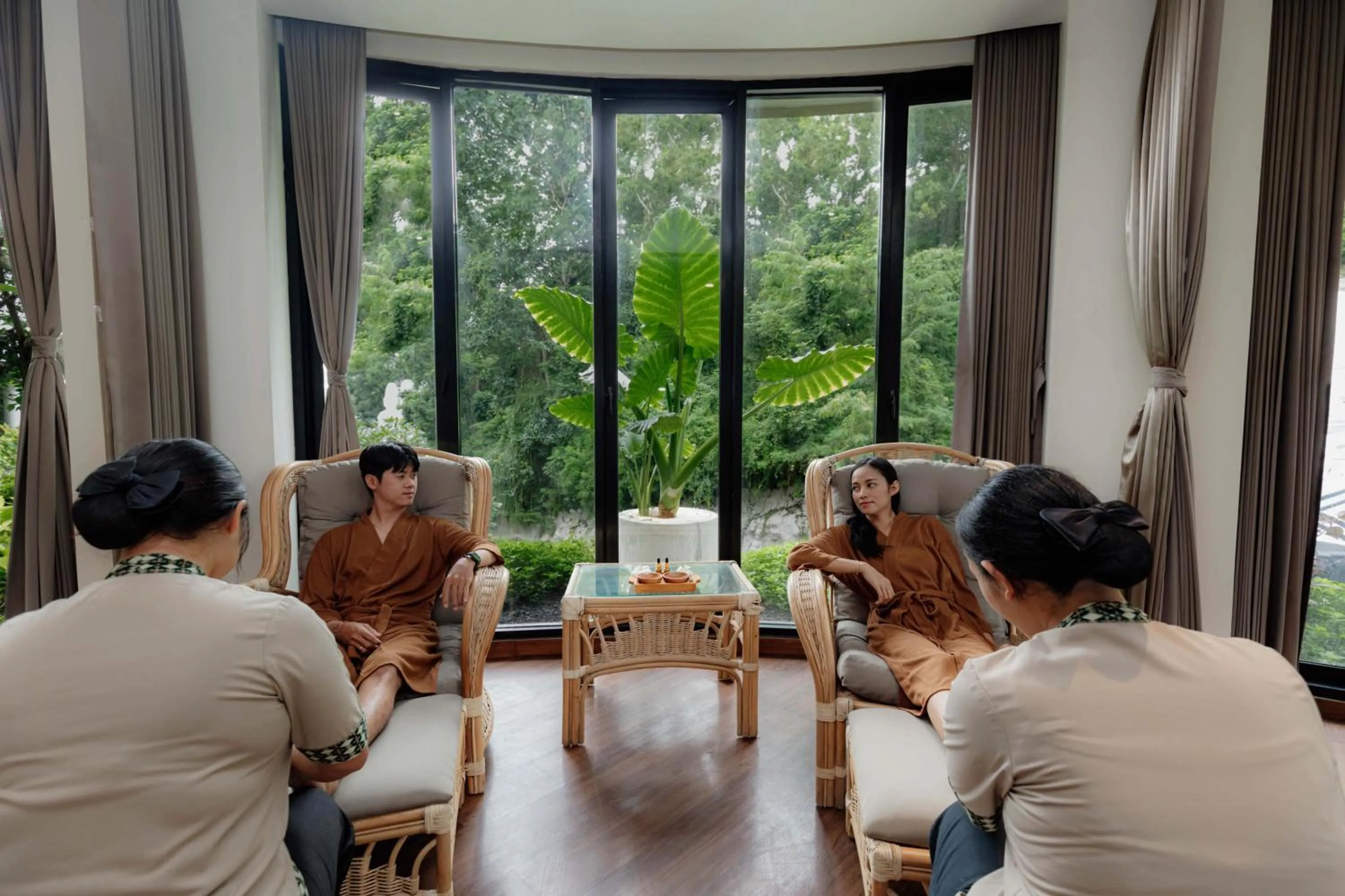 People in The Sterling Villas