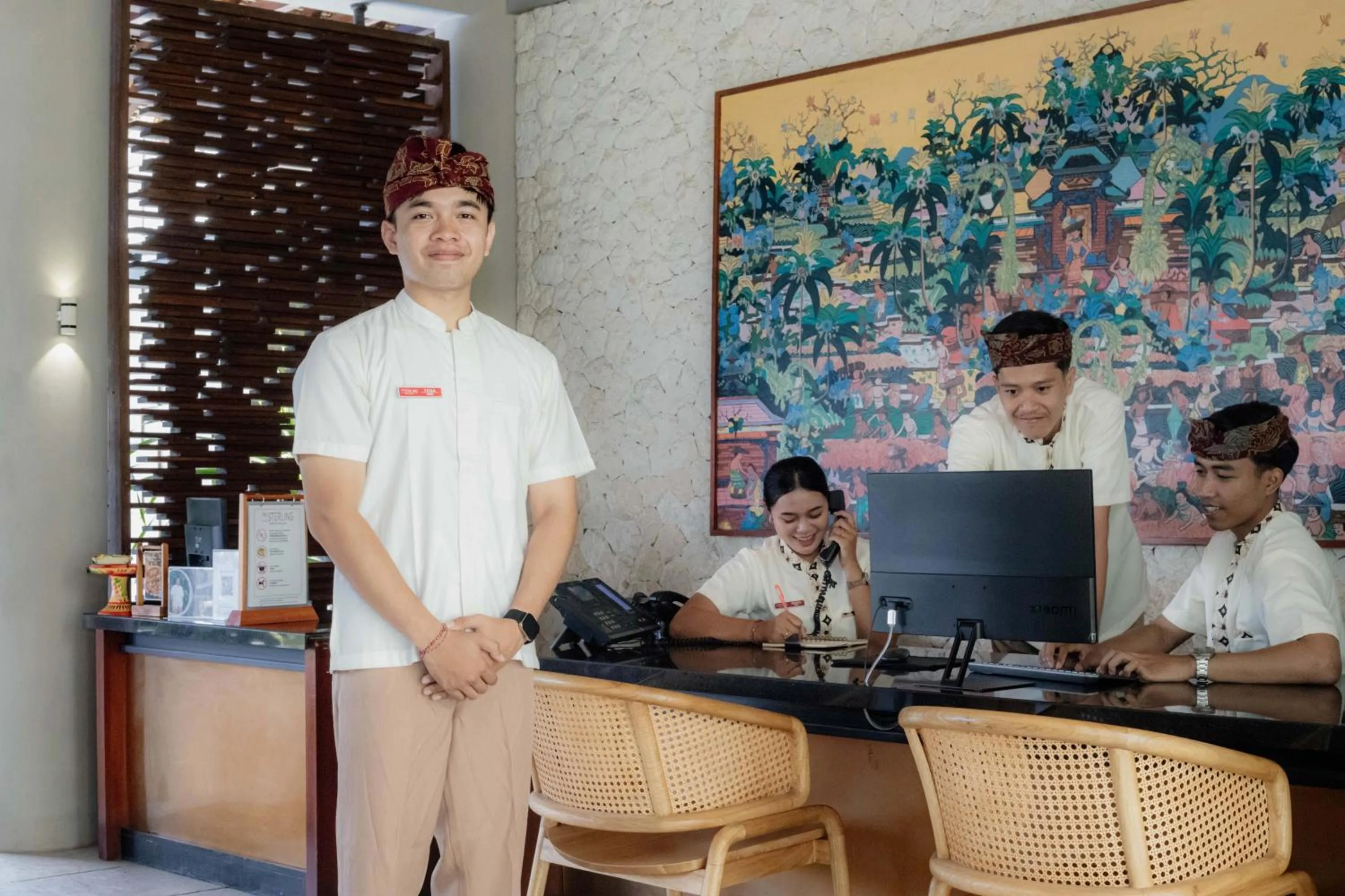 Lobby or reception in The Sterling Villas