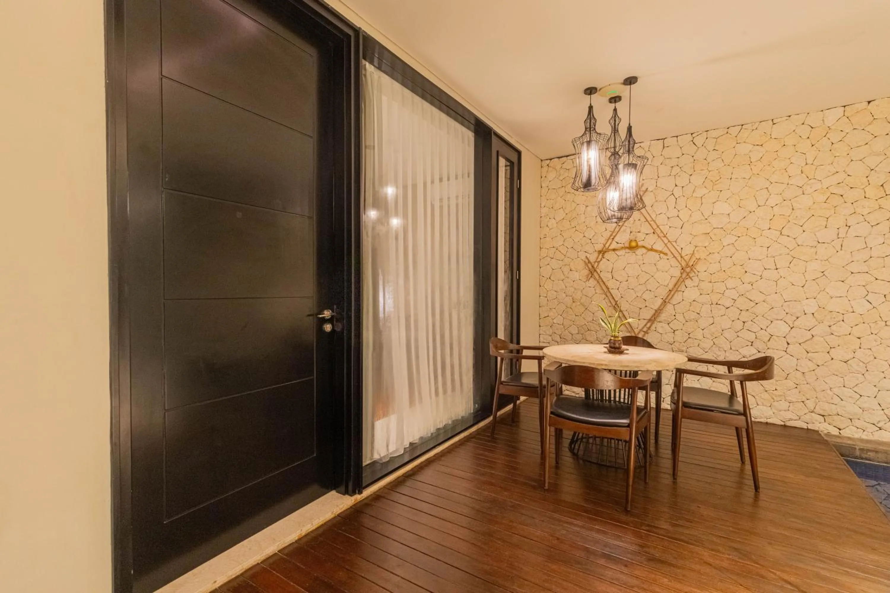 Dining area in The Sterling Villas