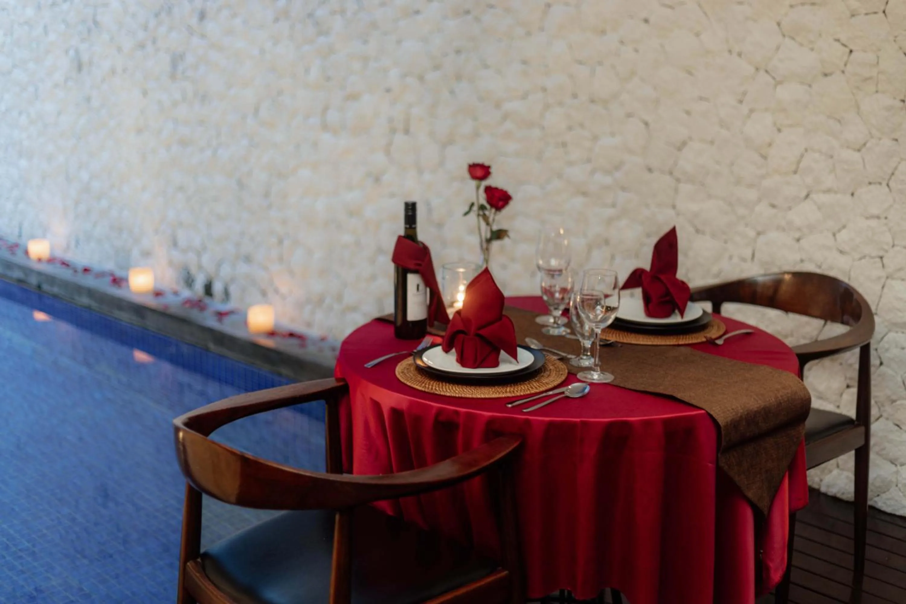 Dining area in The Sterling Villas