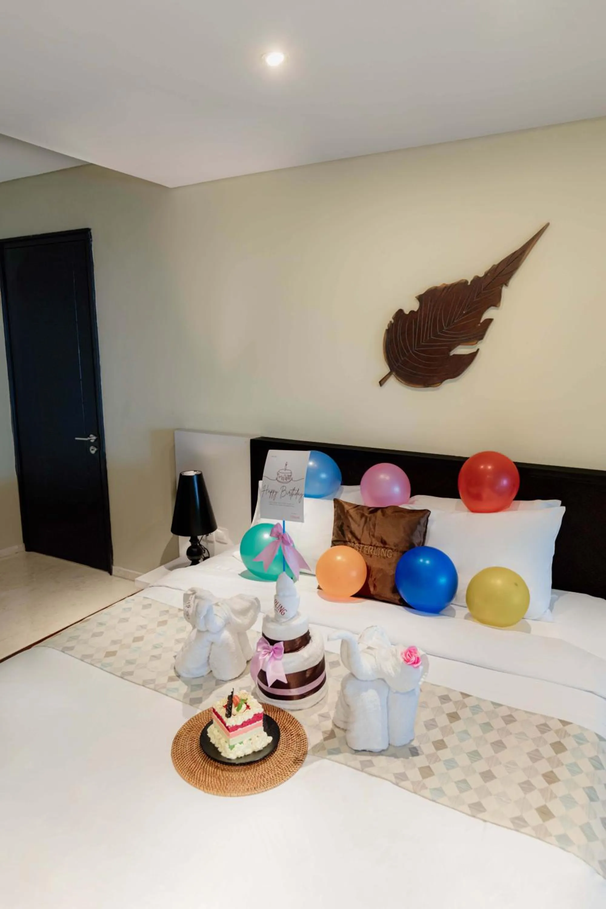 Bed in The Sterling Villas