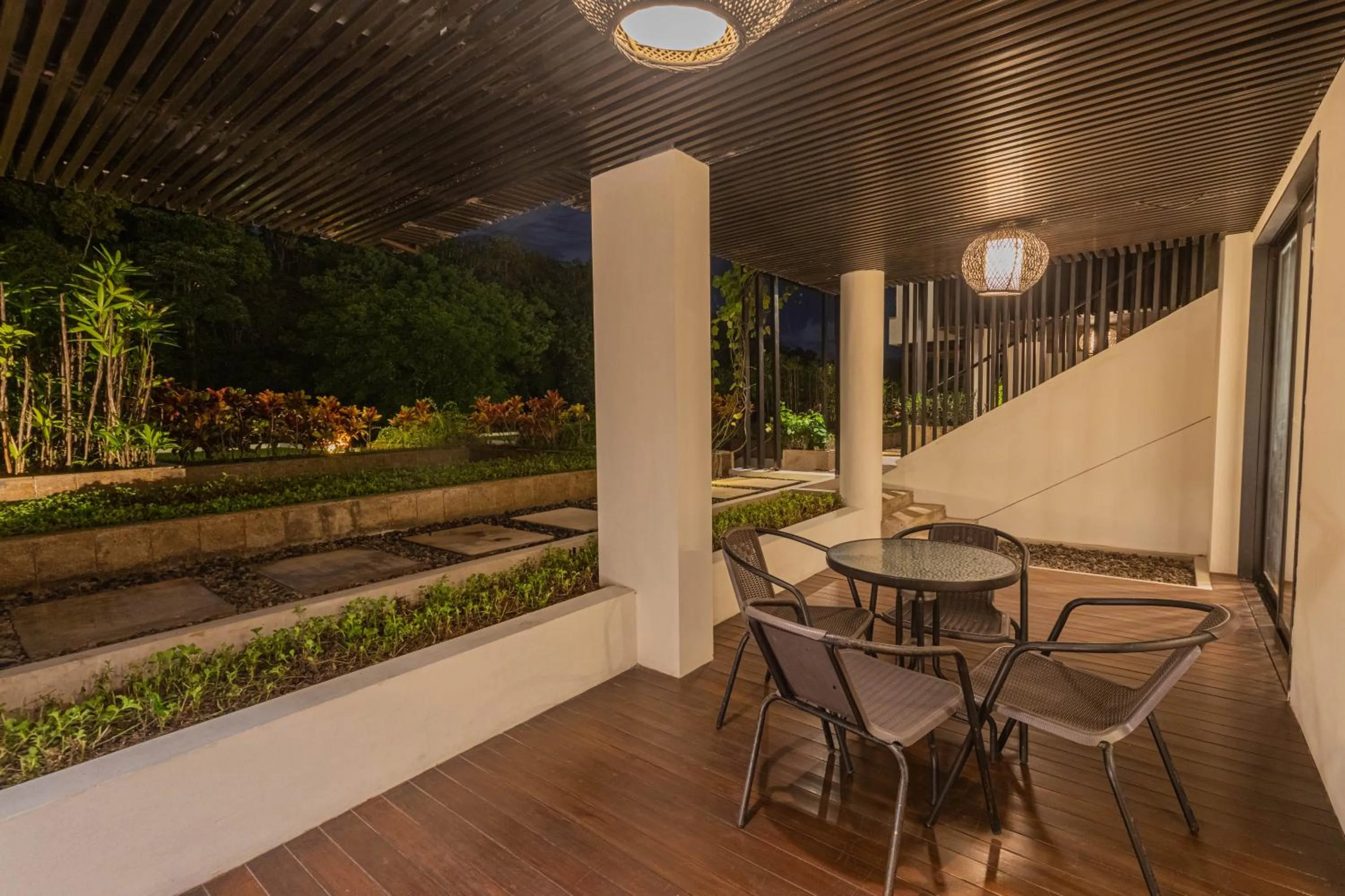 Patio in The Sterling Villas