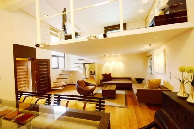 Seating area in Boracay Beach Houses