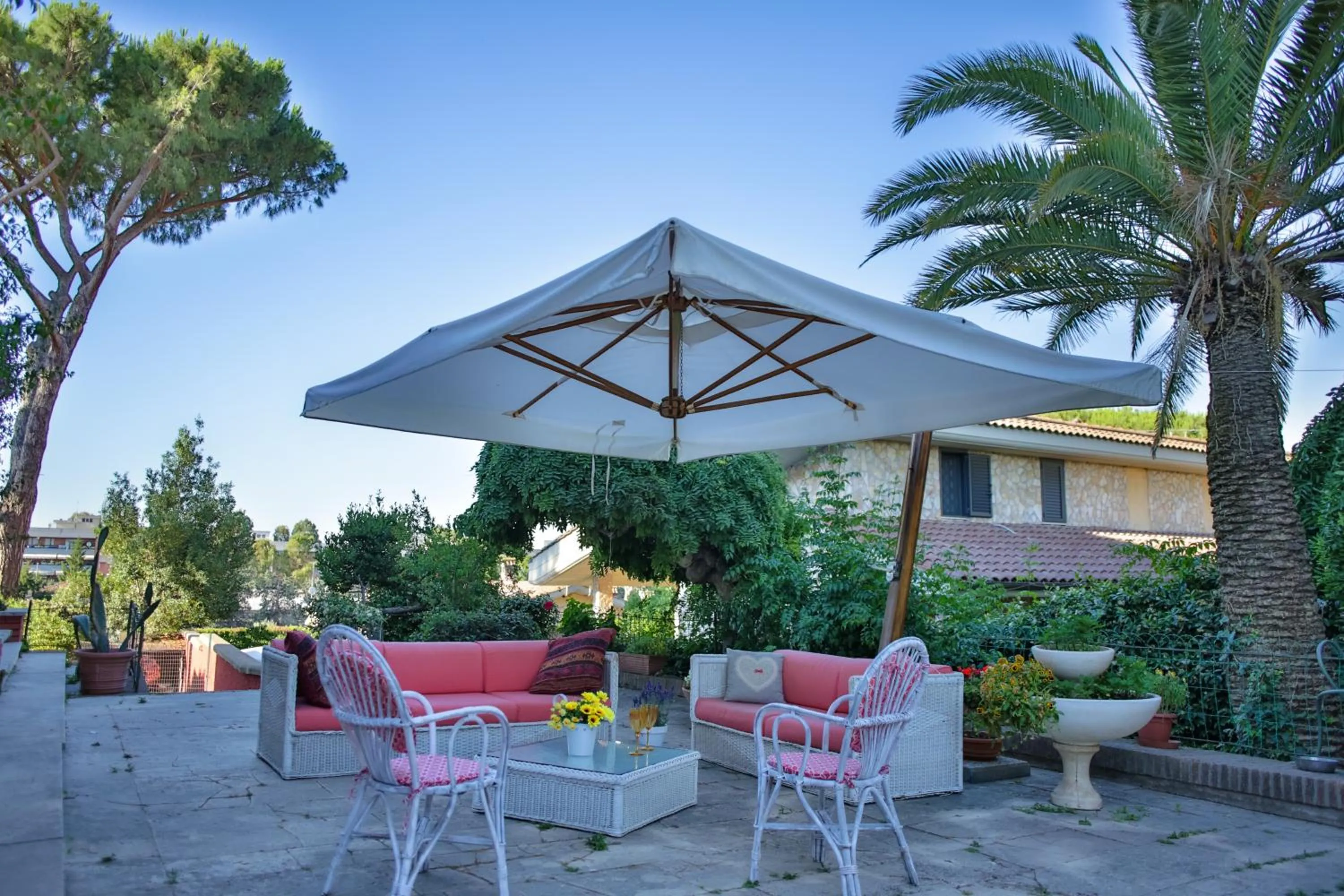 Patio in Affittacamere Campus Trigoria