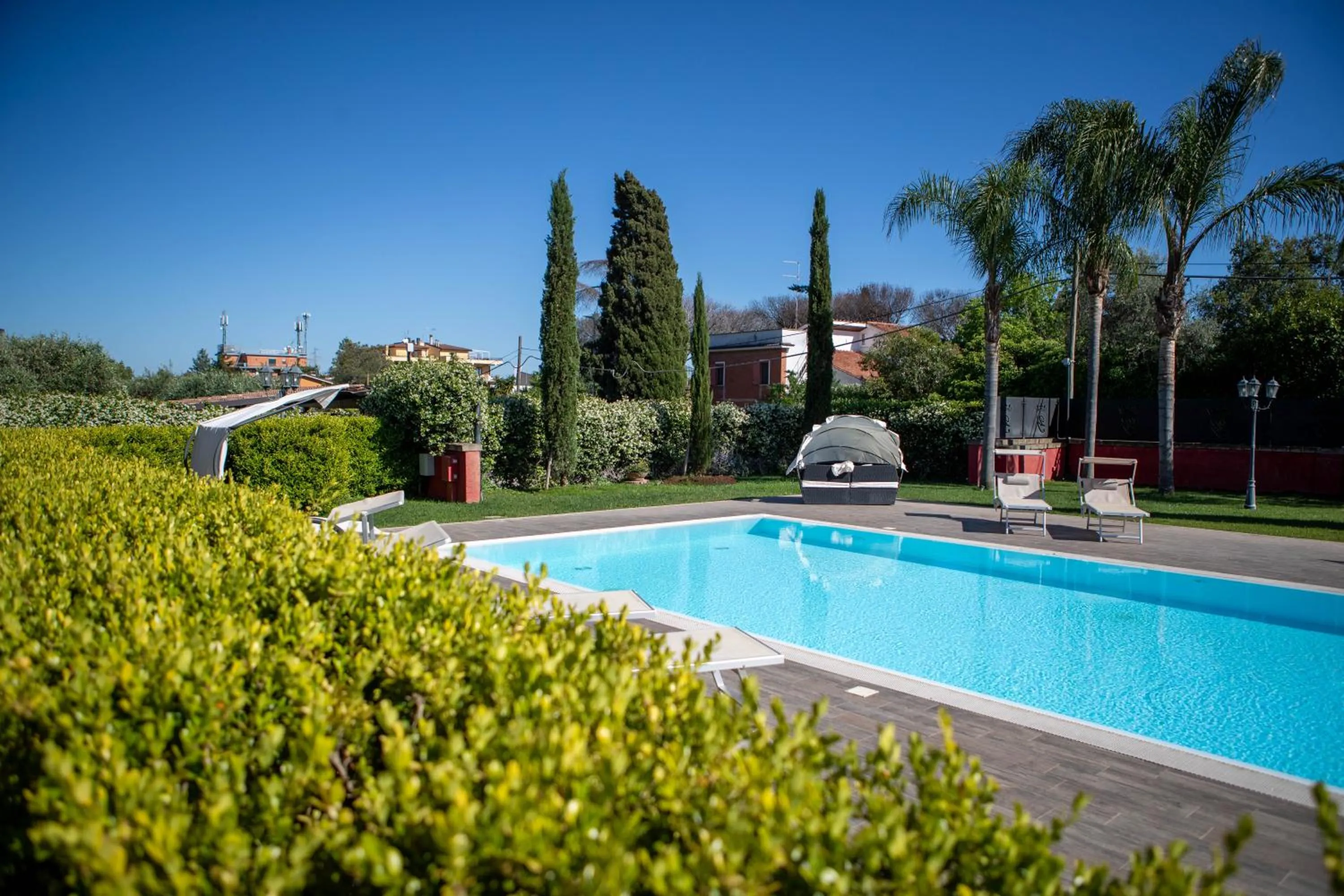 Garden view in Affittacamere Campus Trigoria