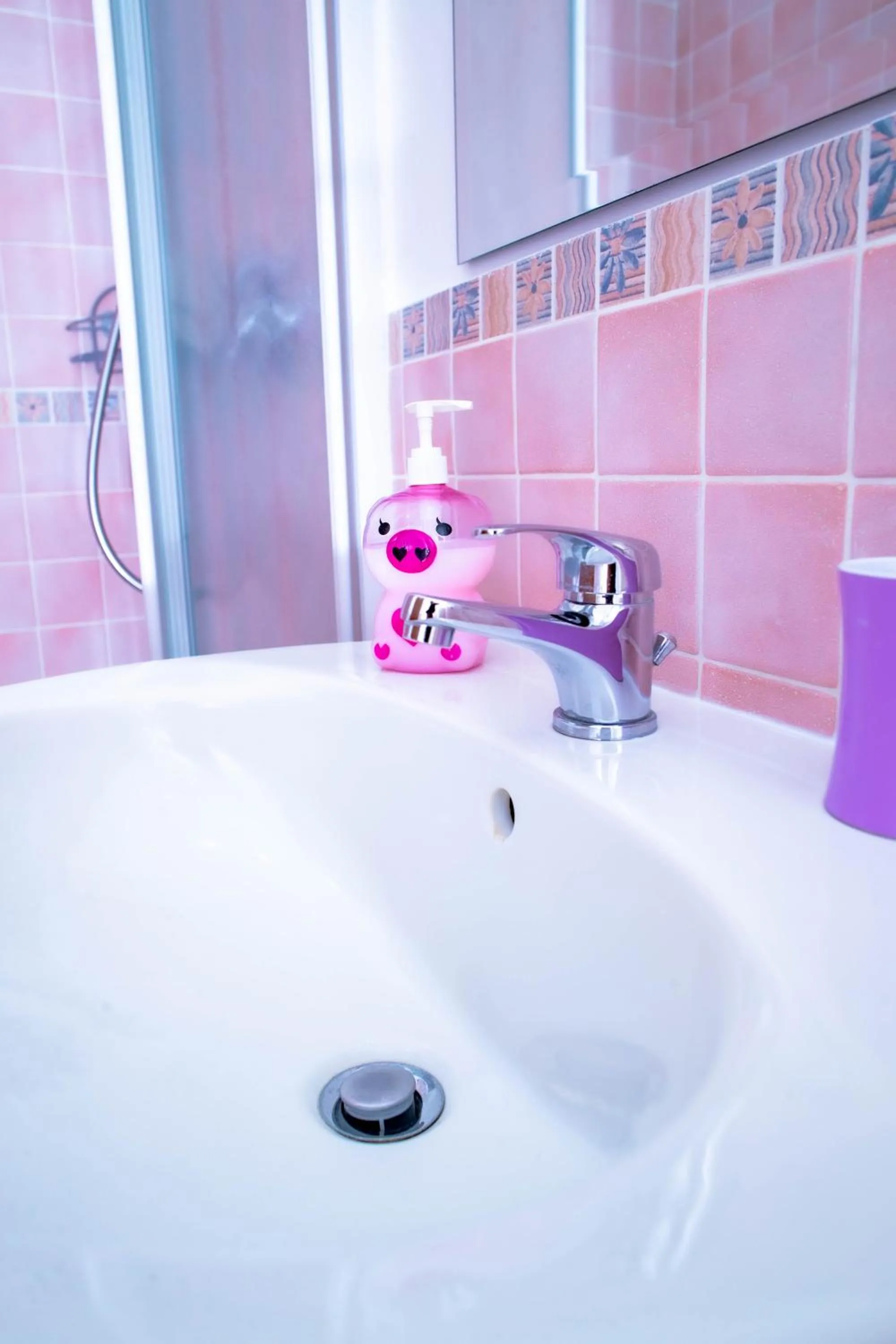 Shower in Affittacamere Campus Trigoria