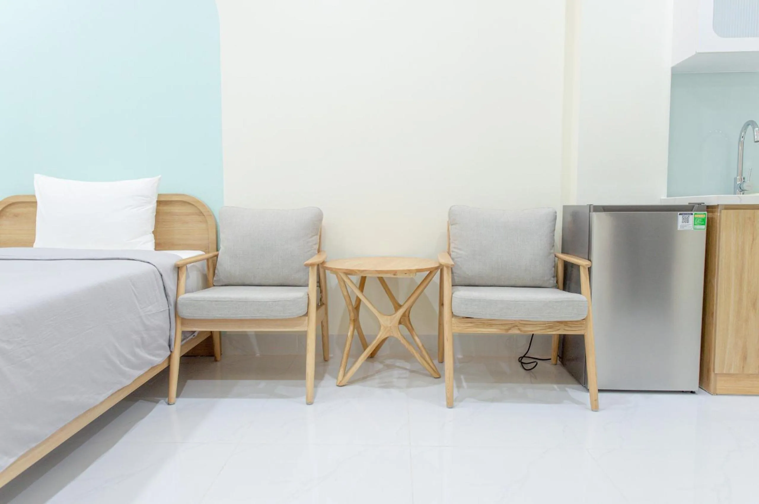 Kitchen or kitchenette, Bed in IN URBAN