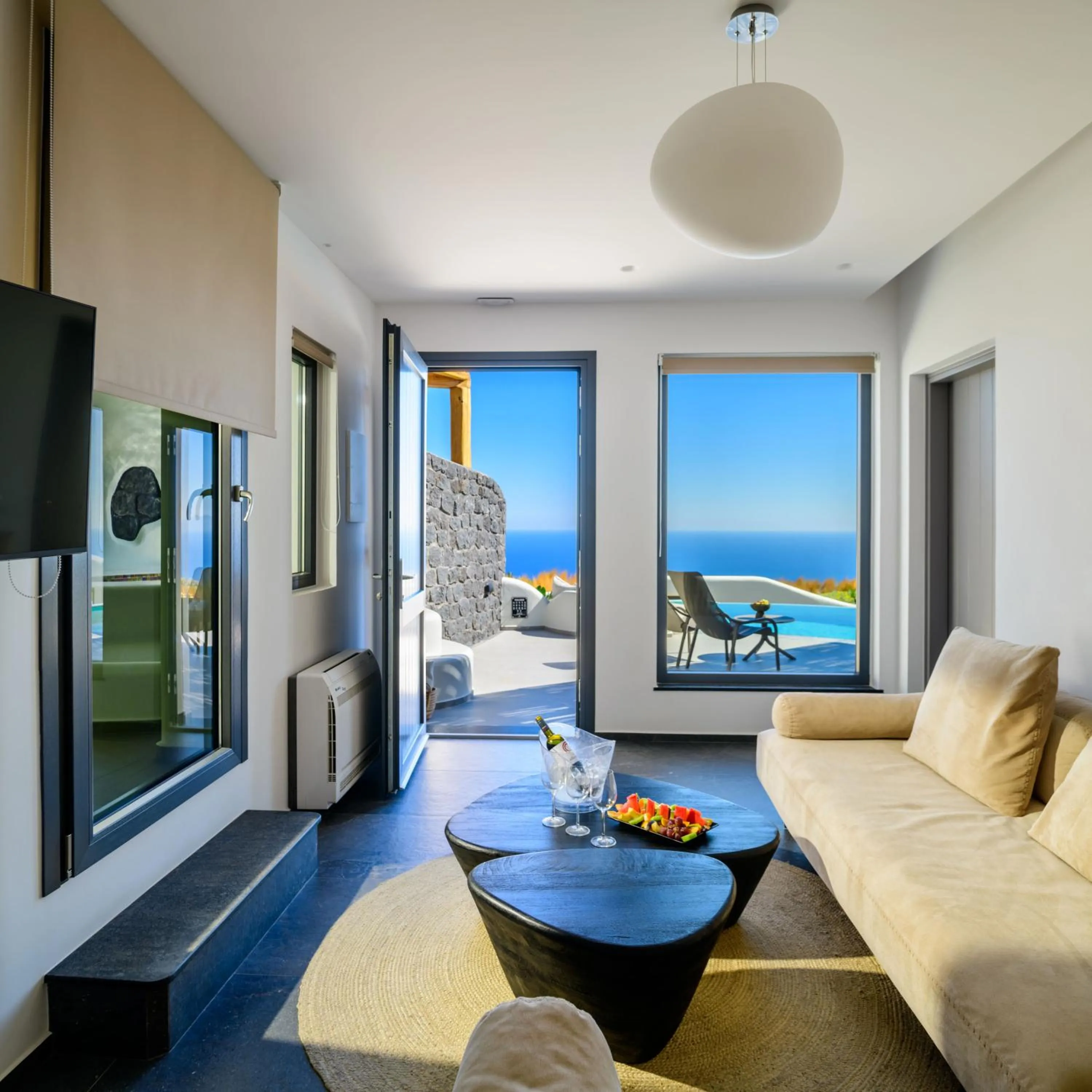 Living room in Secret Path Luxury Villas