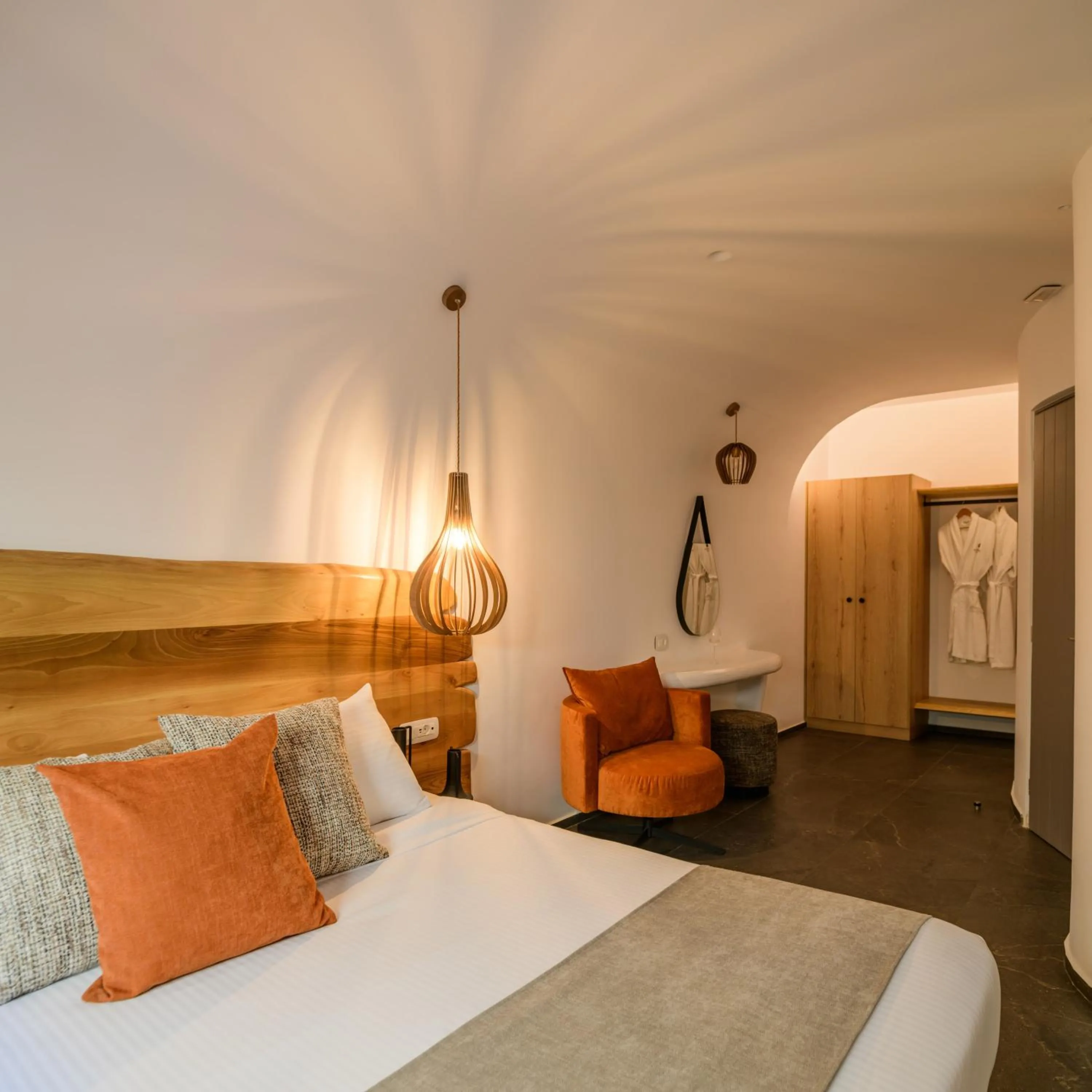 Bed in Secret Path Luxury Villas