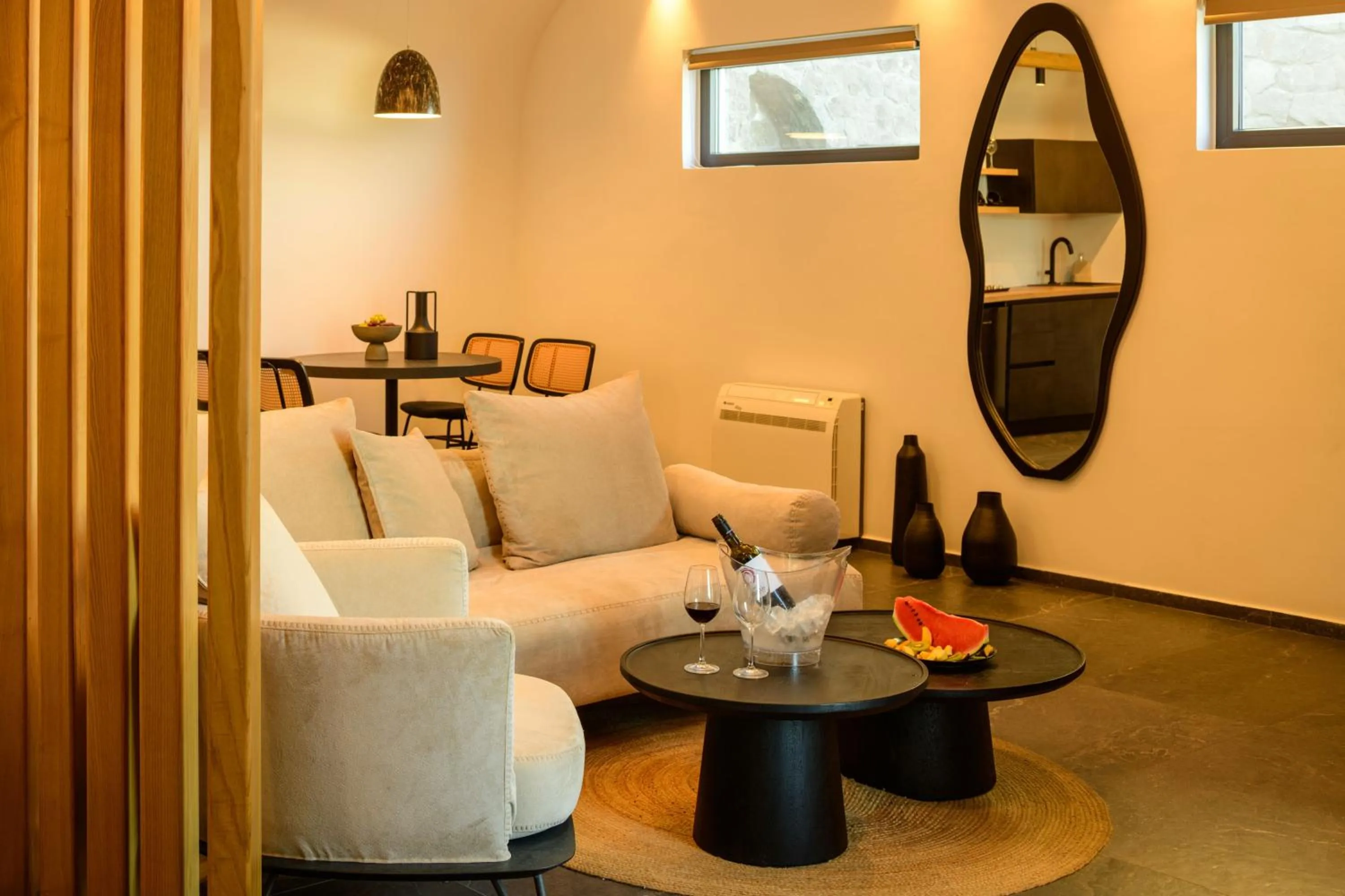 Living room in Secret Path Luxury Villas