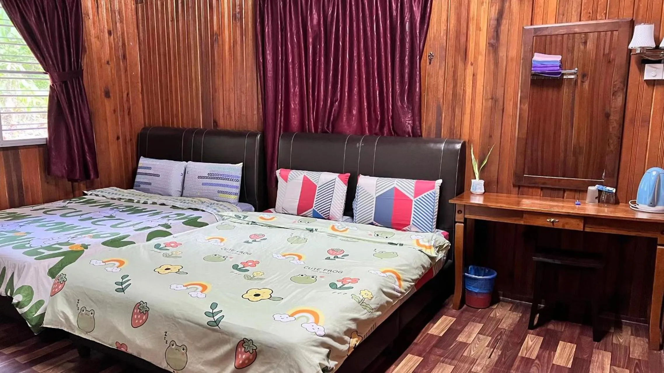 Bed in Country house Pulai Holiday Village