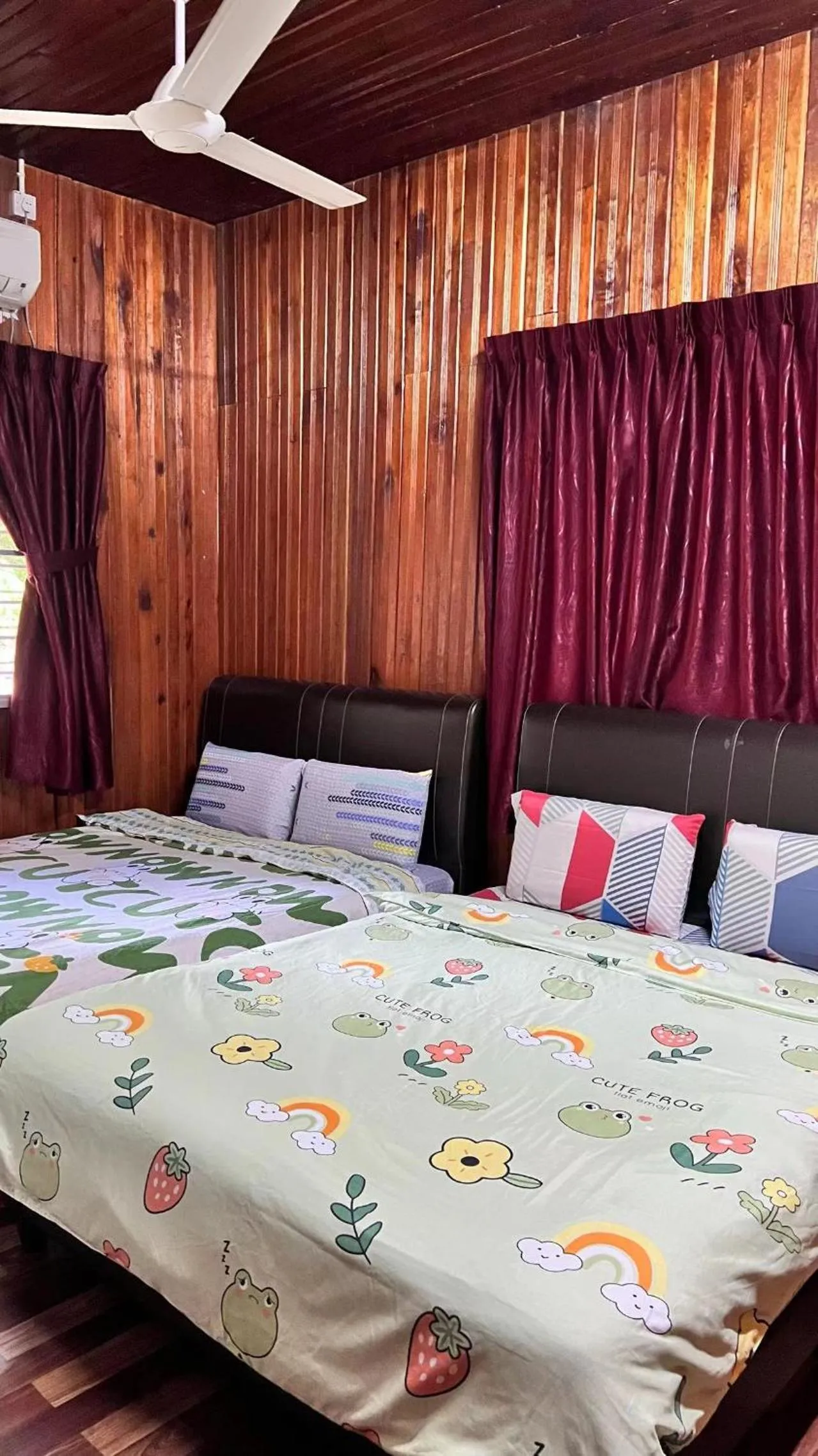 Bed in Country house Pulai Holiday Village