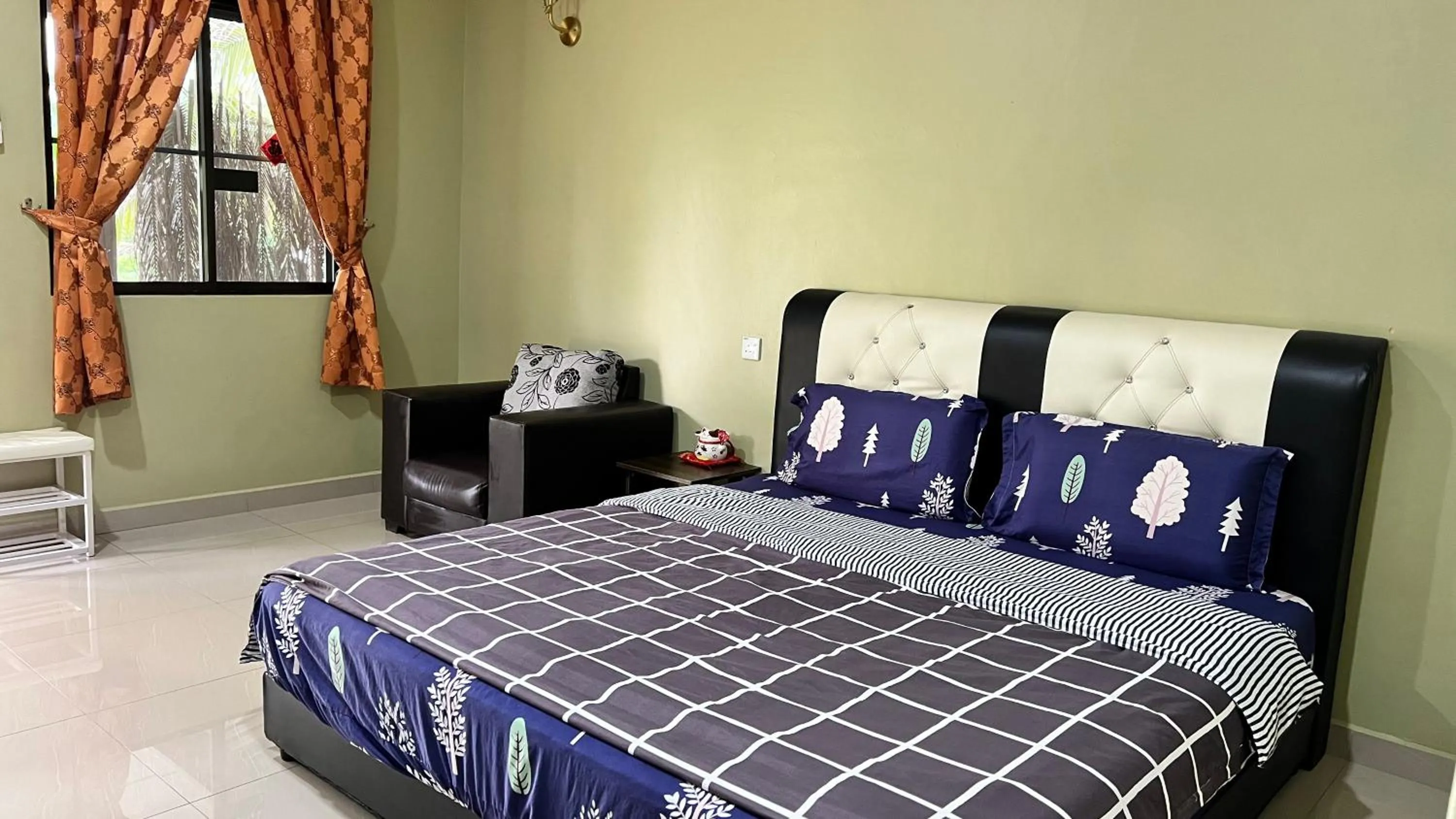 Bed in Country house Pulai Holiday Village