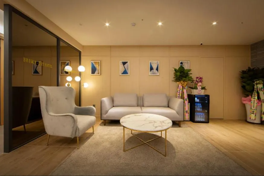 Lobby or reception in Incheon Browndot Hotel Nonhyeon Soraepogu