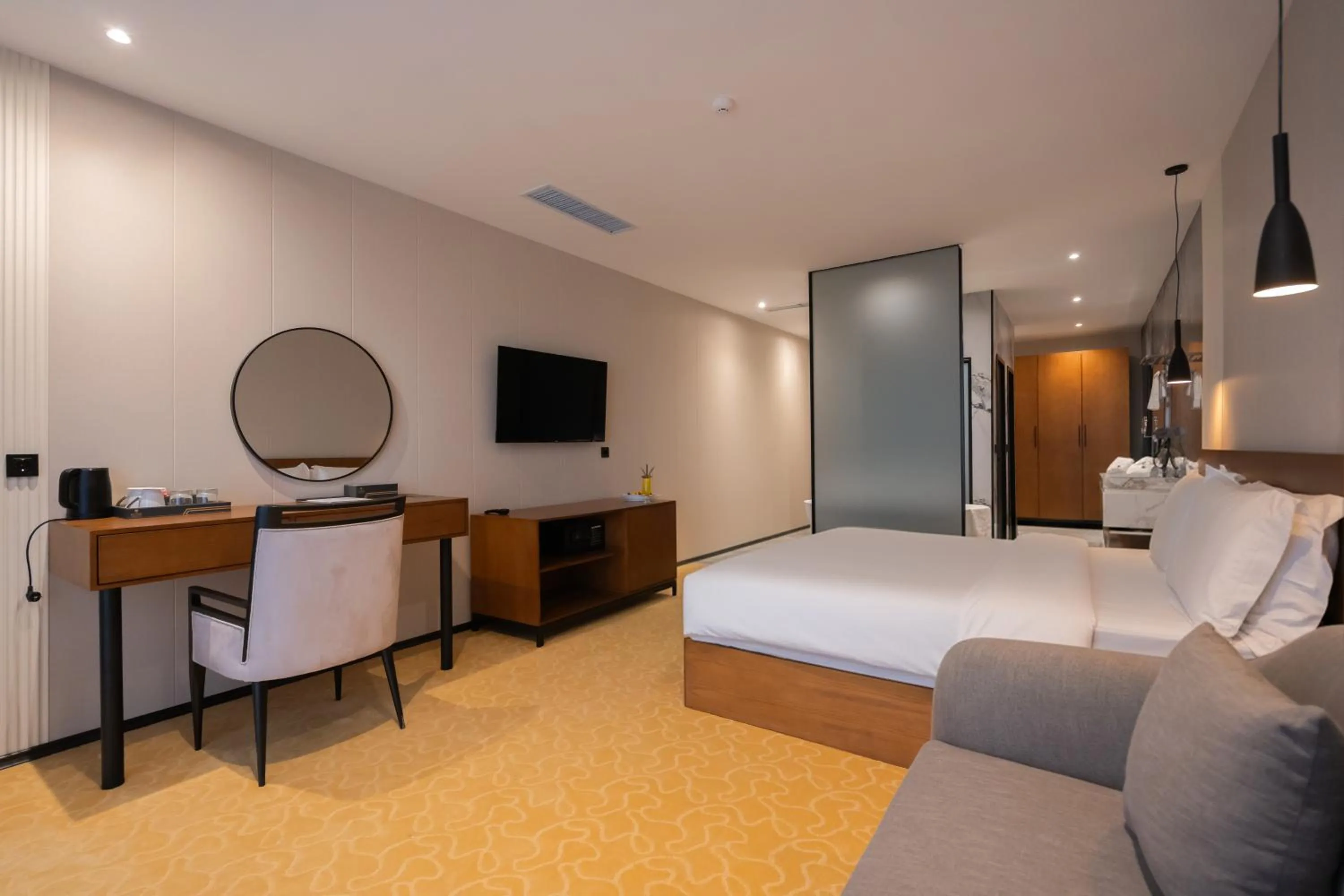 Bed in Bushi Resort & SPA