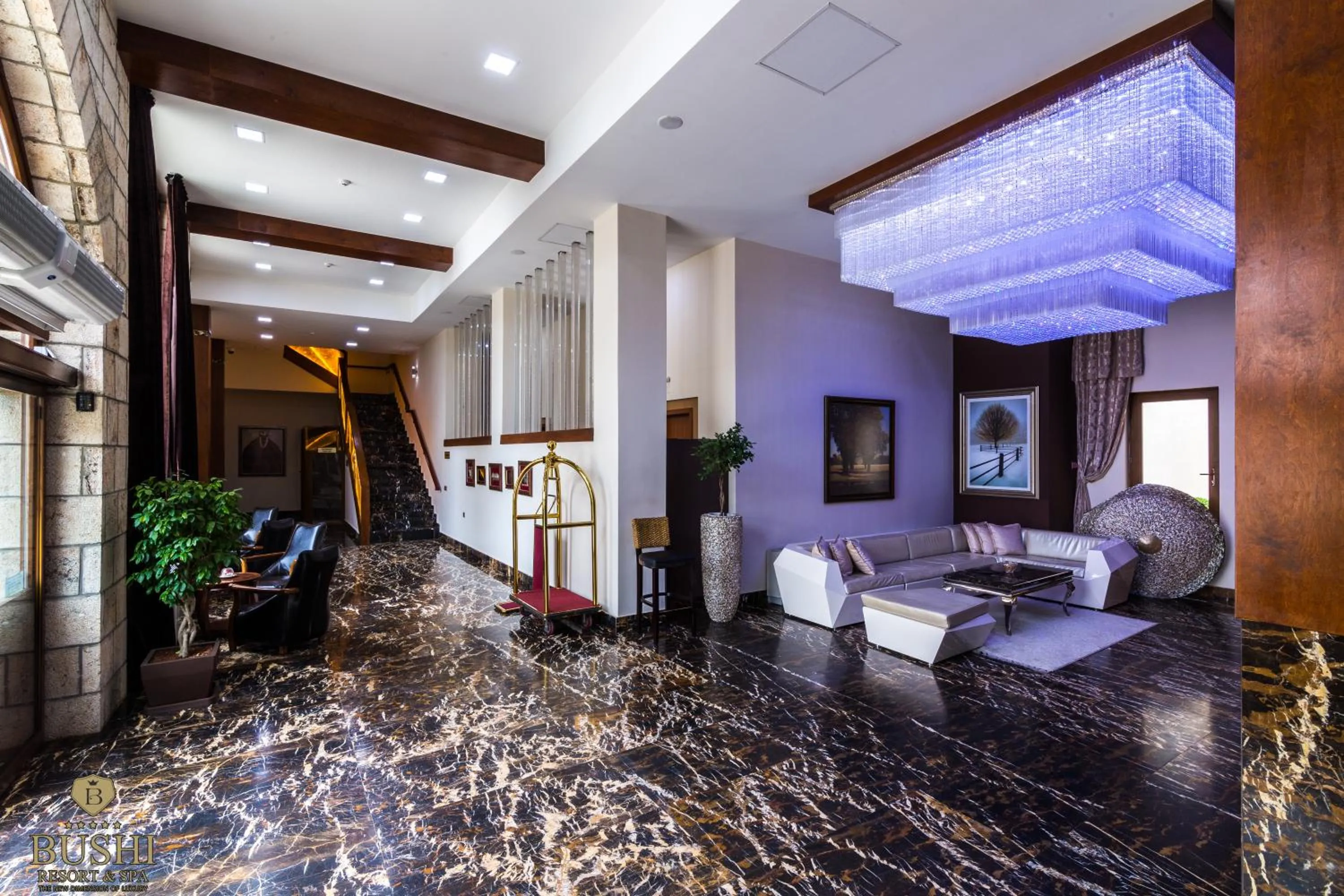 Communal lounge/ TV room in Bushi Resort & SPA