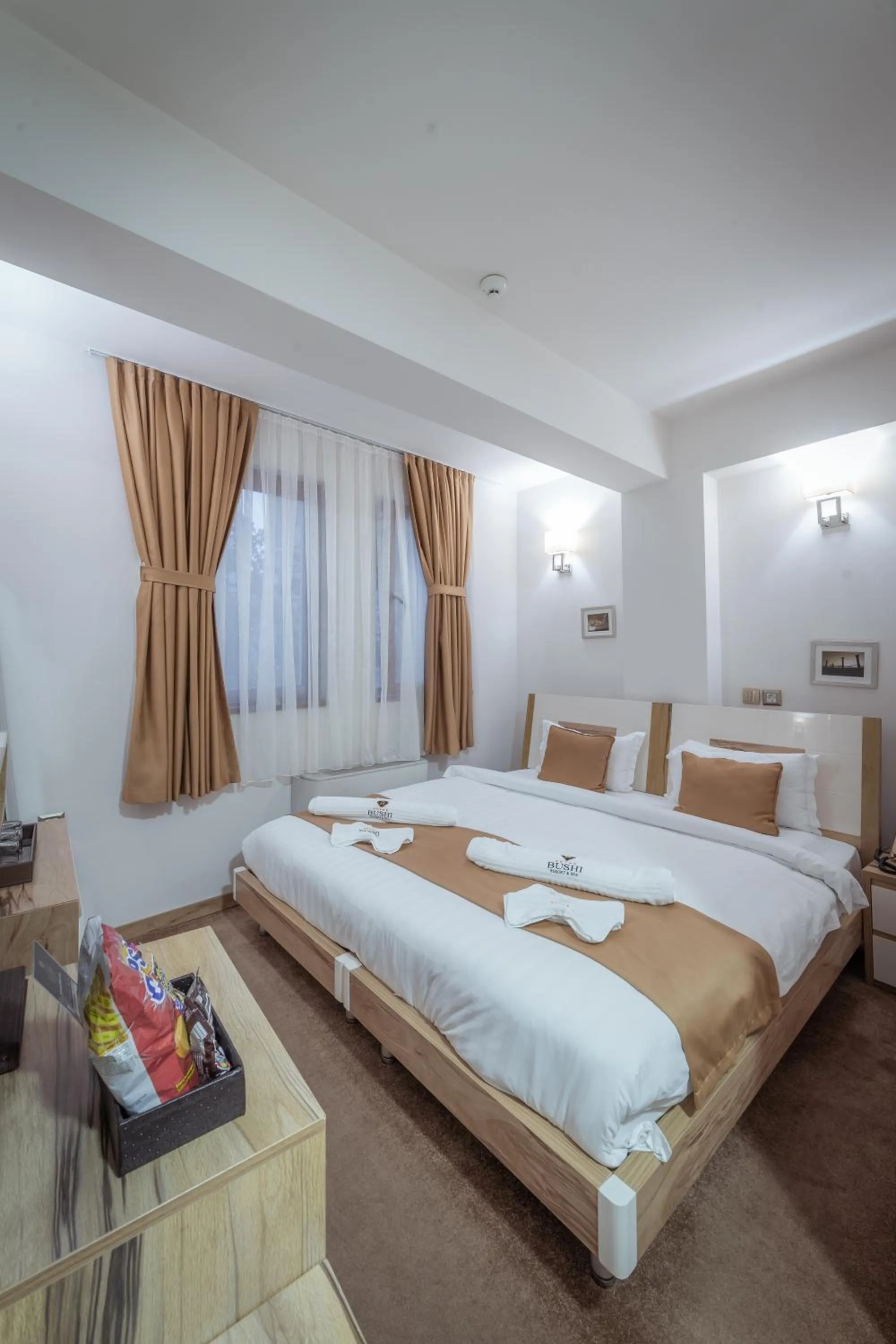 Bed in Bushi Resort & SPA