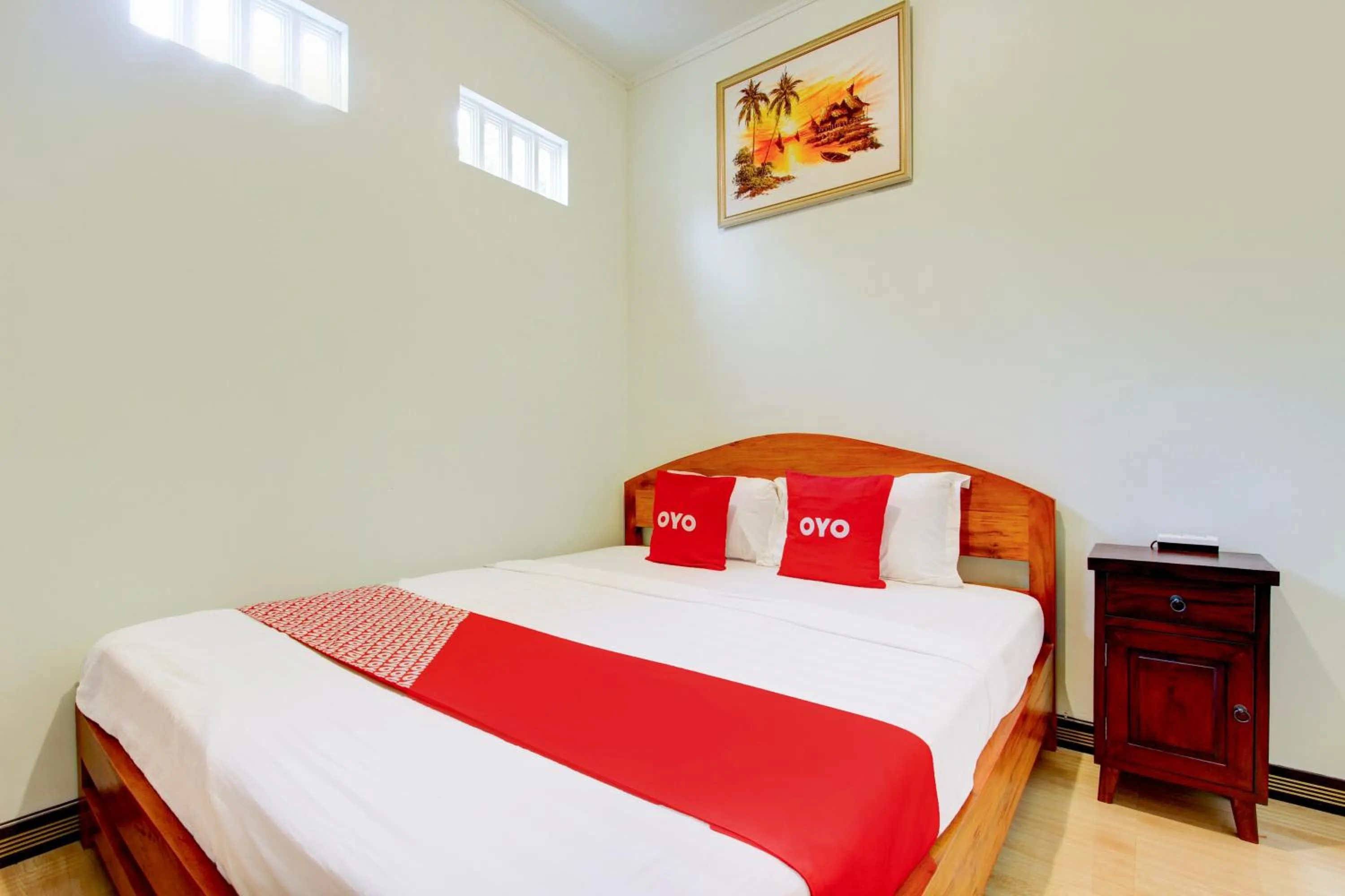 Bedroom, Bed in Hotel O Mbah Carik Homestay Syari'ah