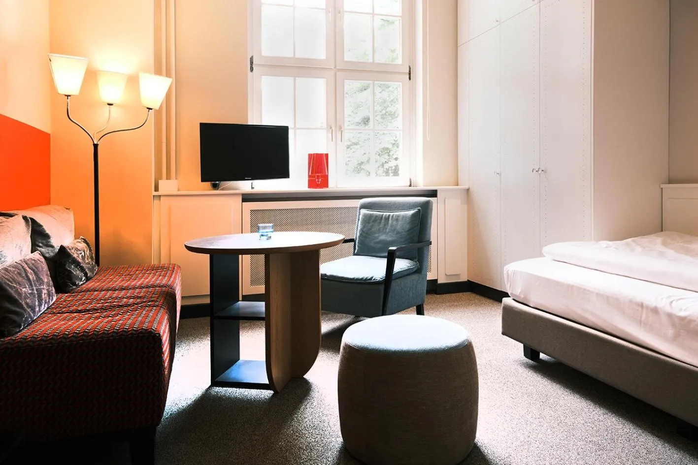 TV and multimedia, Bed in Apartment040