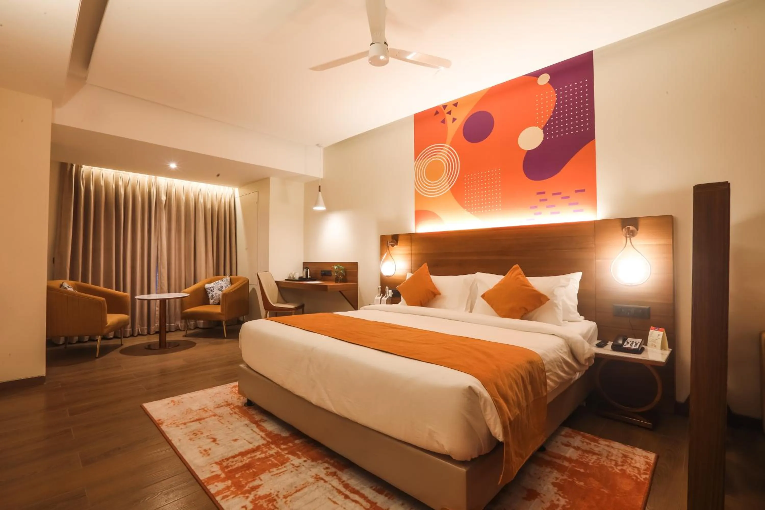 Bedroom, Bed in Ira By Orchid, Ayodhya