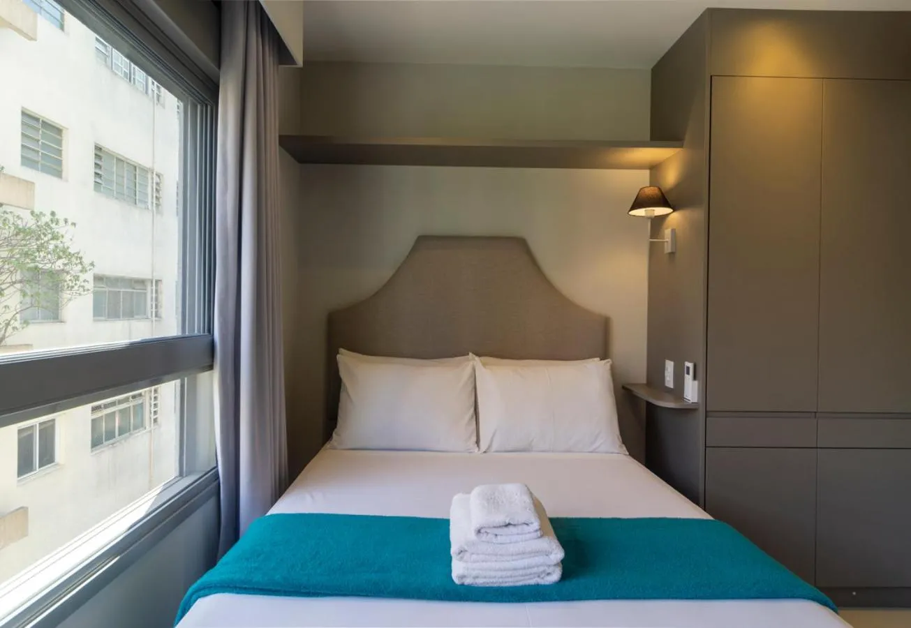 Photo of the whole room, Bed in 360 Athos Paraiso