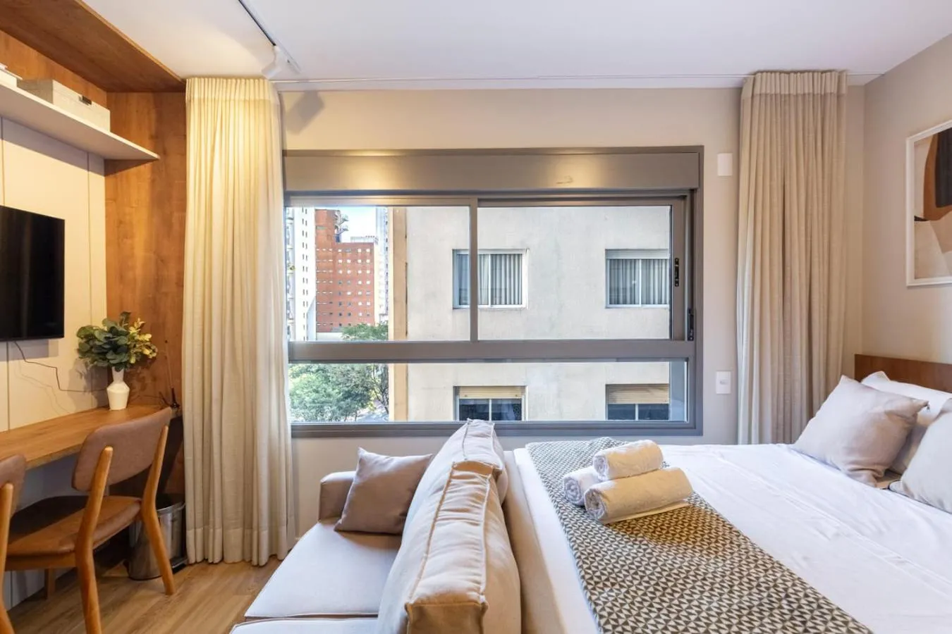 Bedroom, Bed in 360 Athos Paraiso