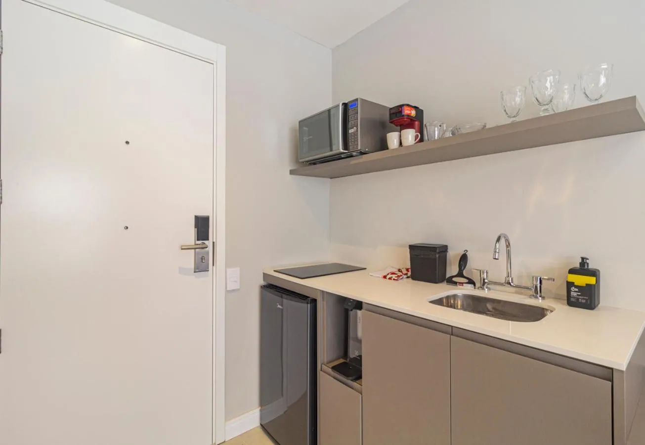 Kitchen or kitchenette in 360 Athos Paraiso