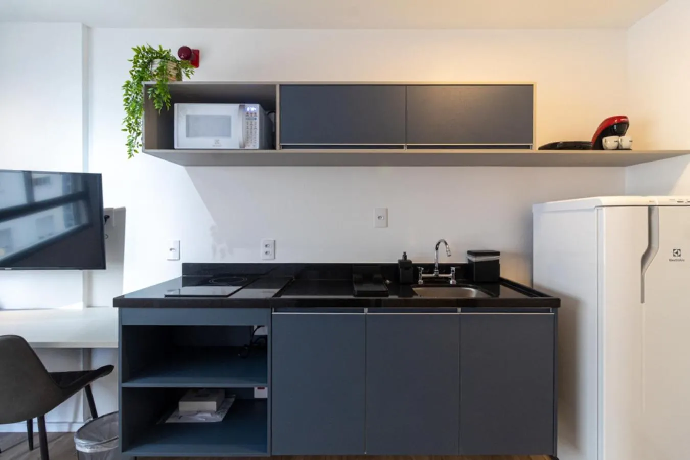Kitchen or kitchenette in 360 Athos Paraiso