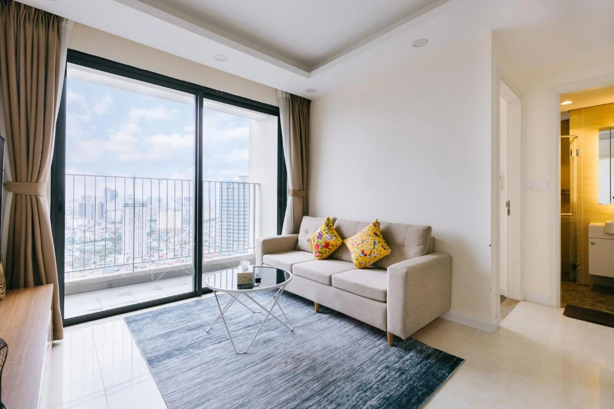 Living room in Daniel Apartment - D'Capitale Ha Noi