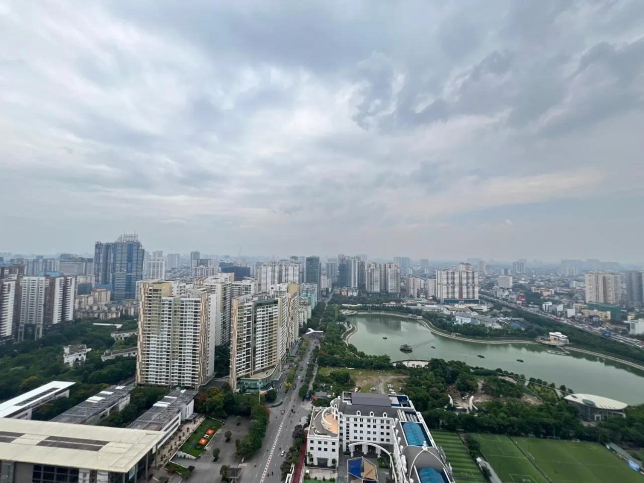 View (from property/room) in Daniel Apartment - D'Capitale Ha Noi
