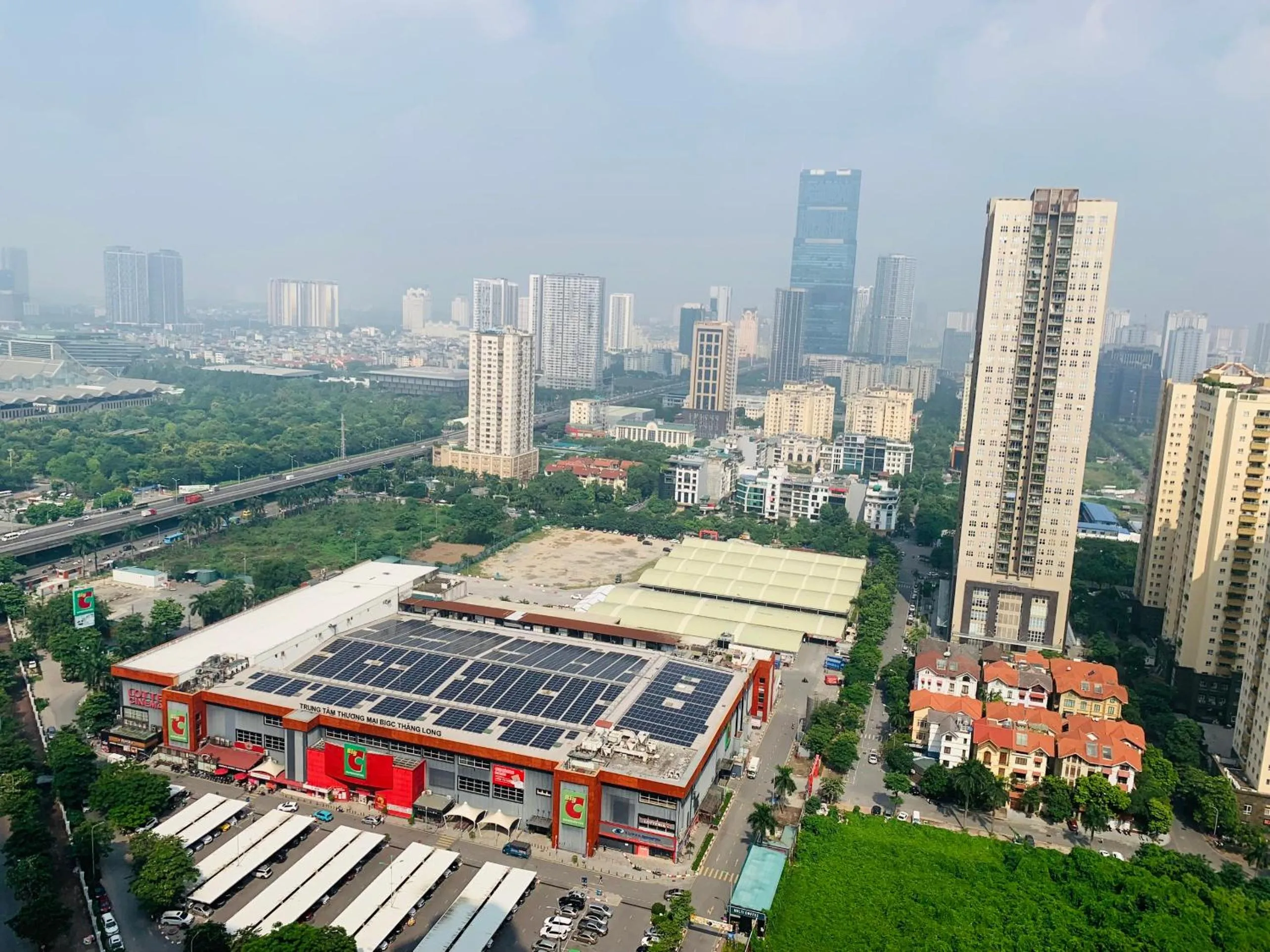City view in Daniel Apartment - D'Capitale Ha Noi