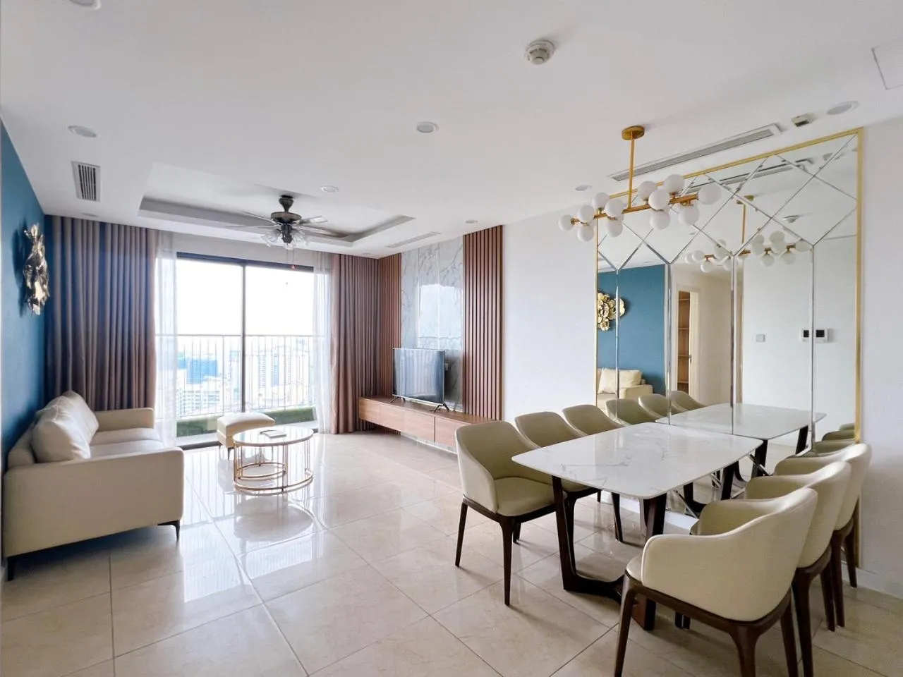 Living room in Daniel Apartment - D'Capitale Ha Noi