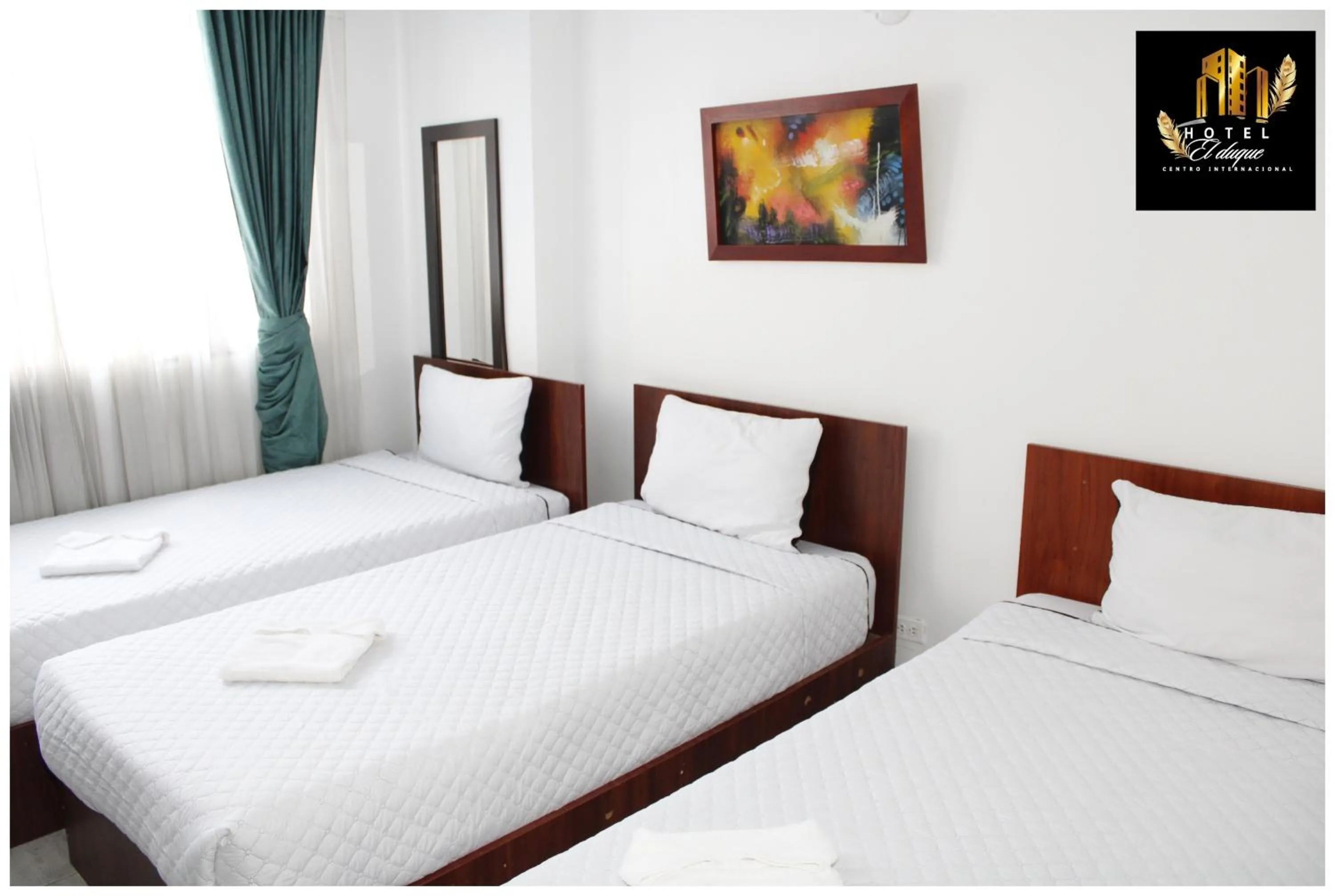 Bed in Hotel el Duque Internacional, Bogotá