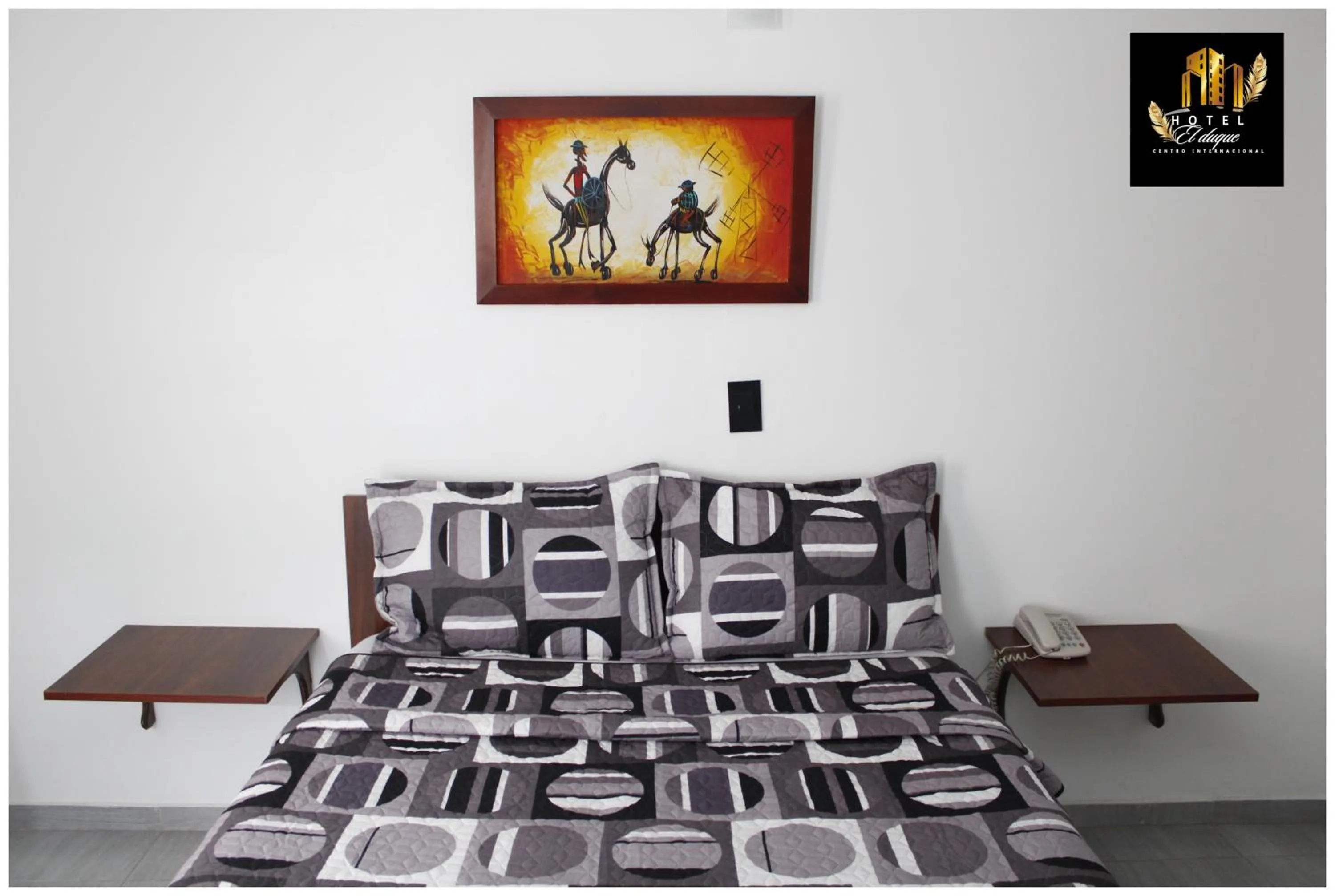 Bed in Hotel el Duque Internacional, Bogotá