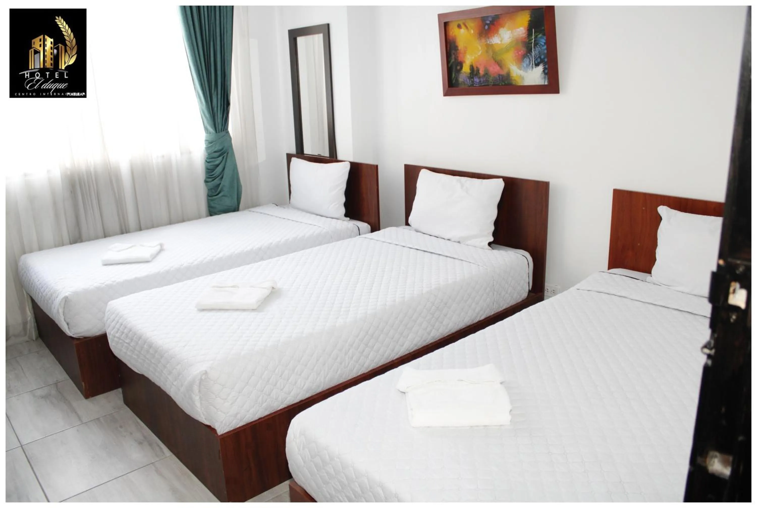 Bedroom, Bed in Hotel el Duque Internacional, Bogotá