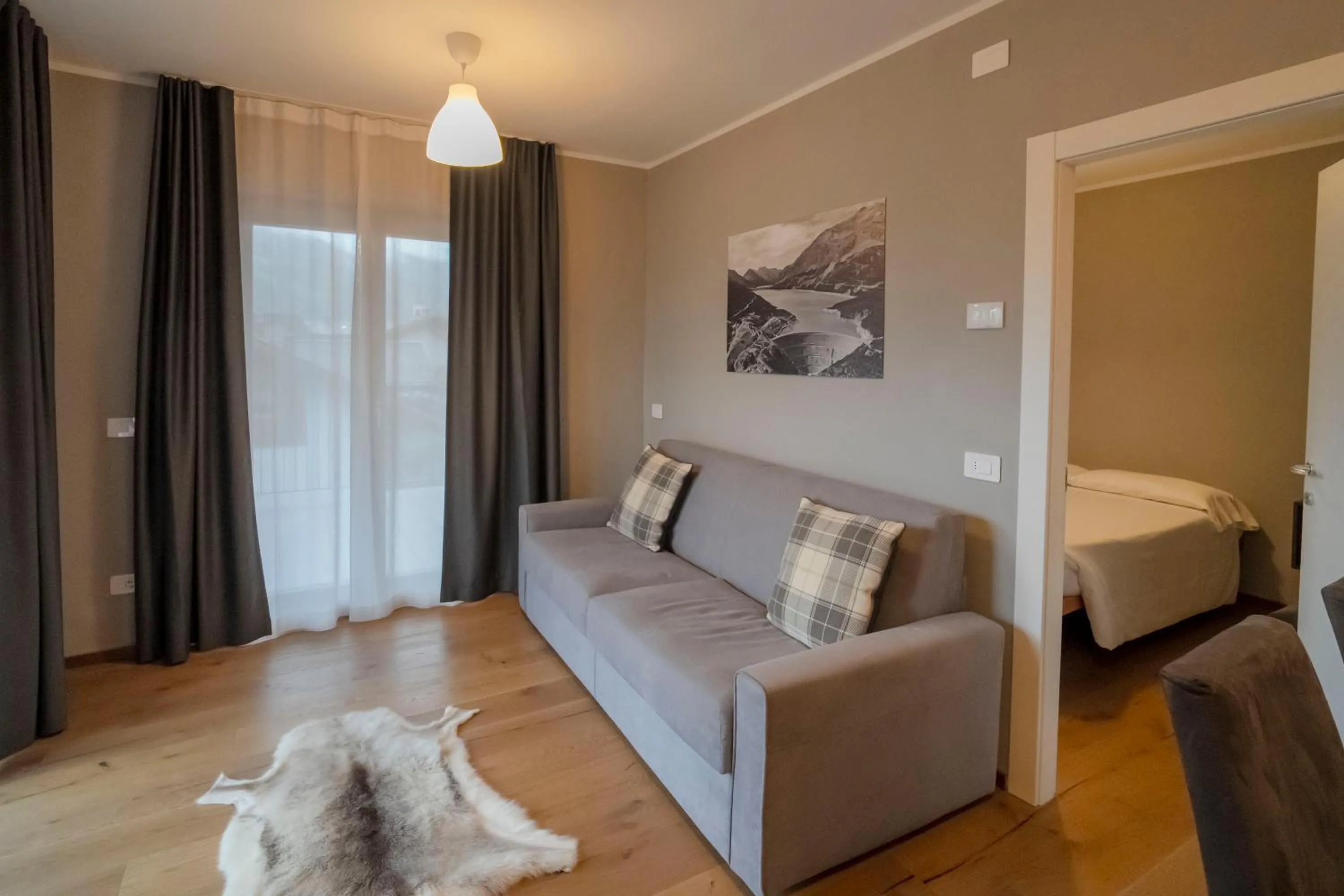 Living room, Bed in Condhotel Fanti