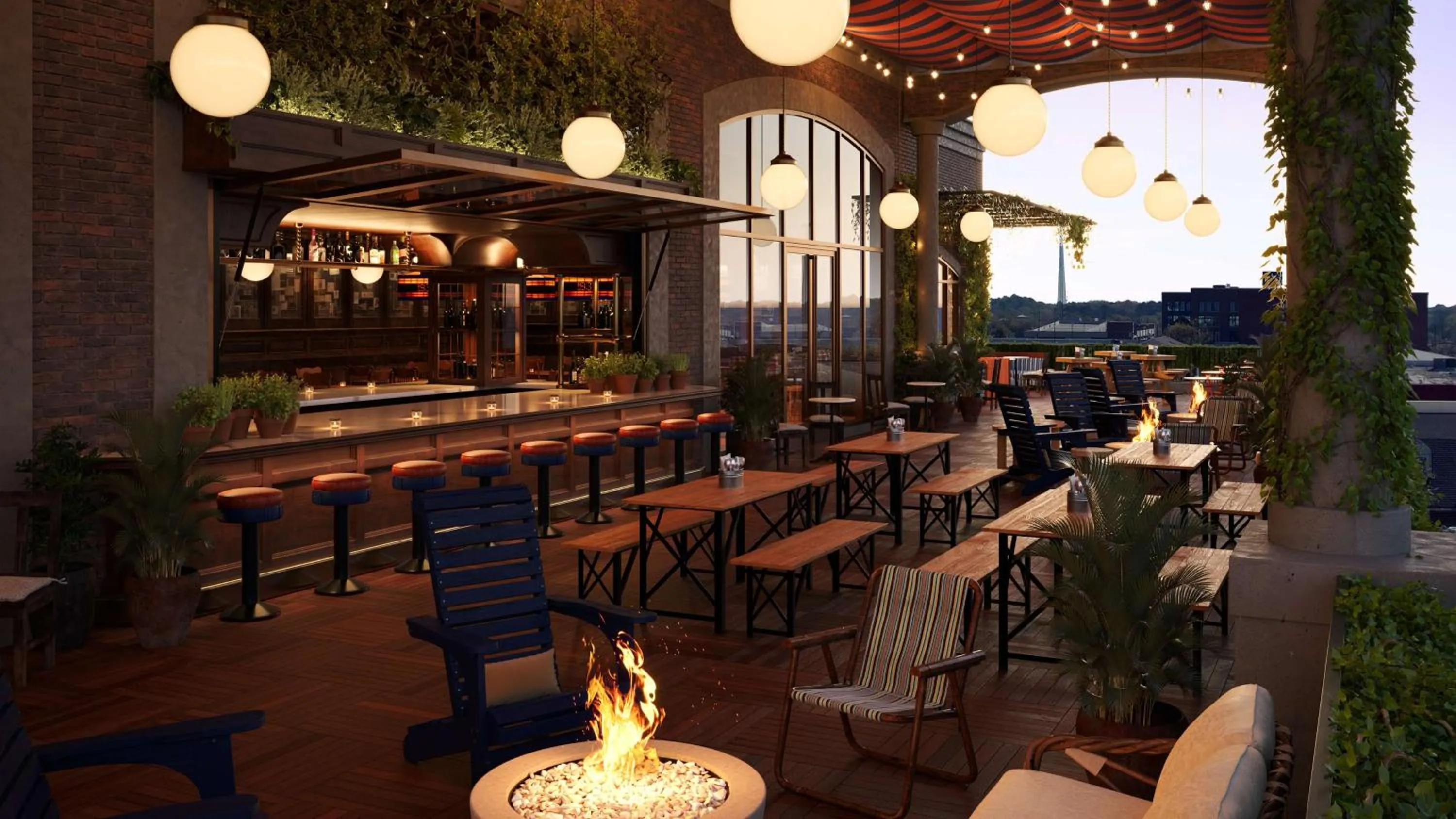 Lounge or bar in Graduate by Hilton Auburn, AL