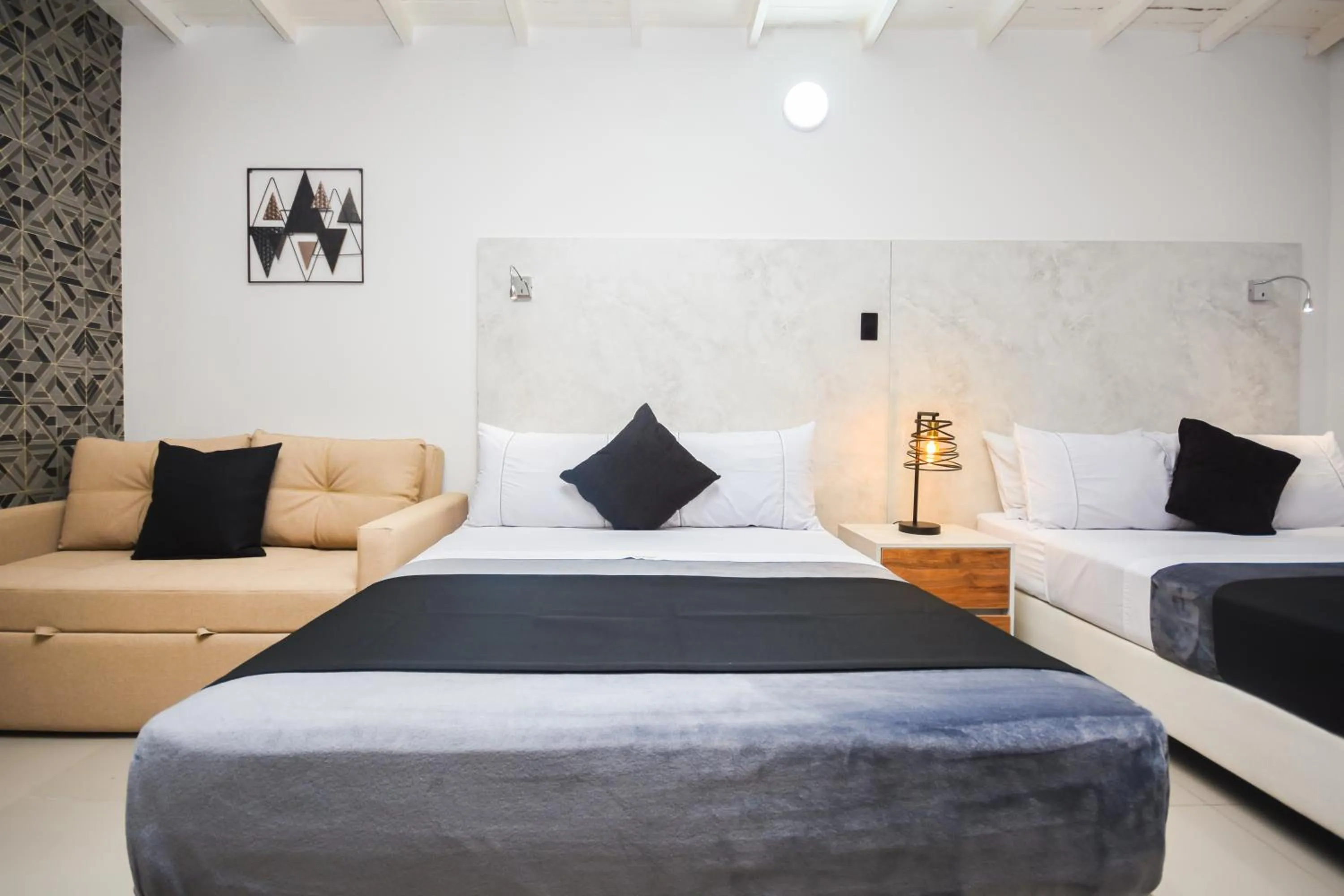 Bed in Naiot Hotel Boutique