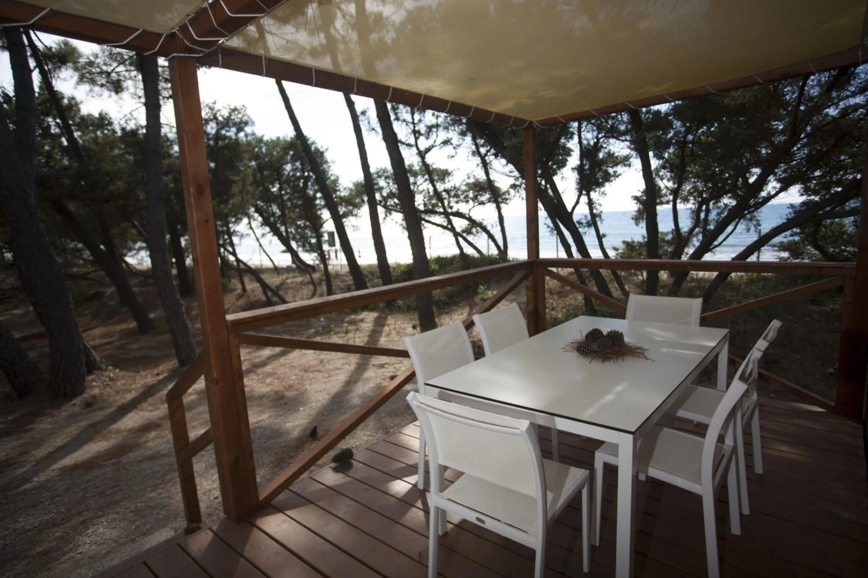 Patio in PuntAla Camp & Resort