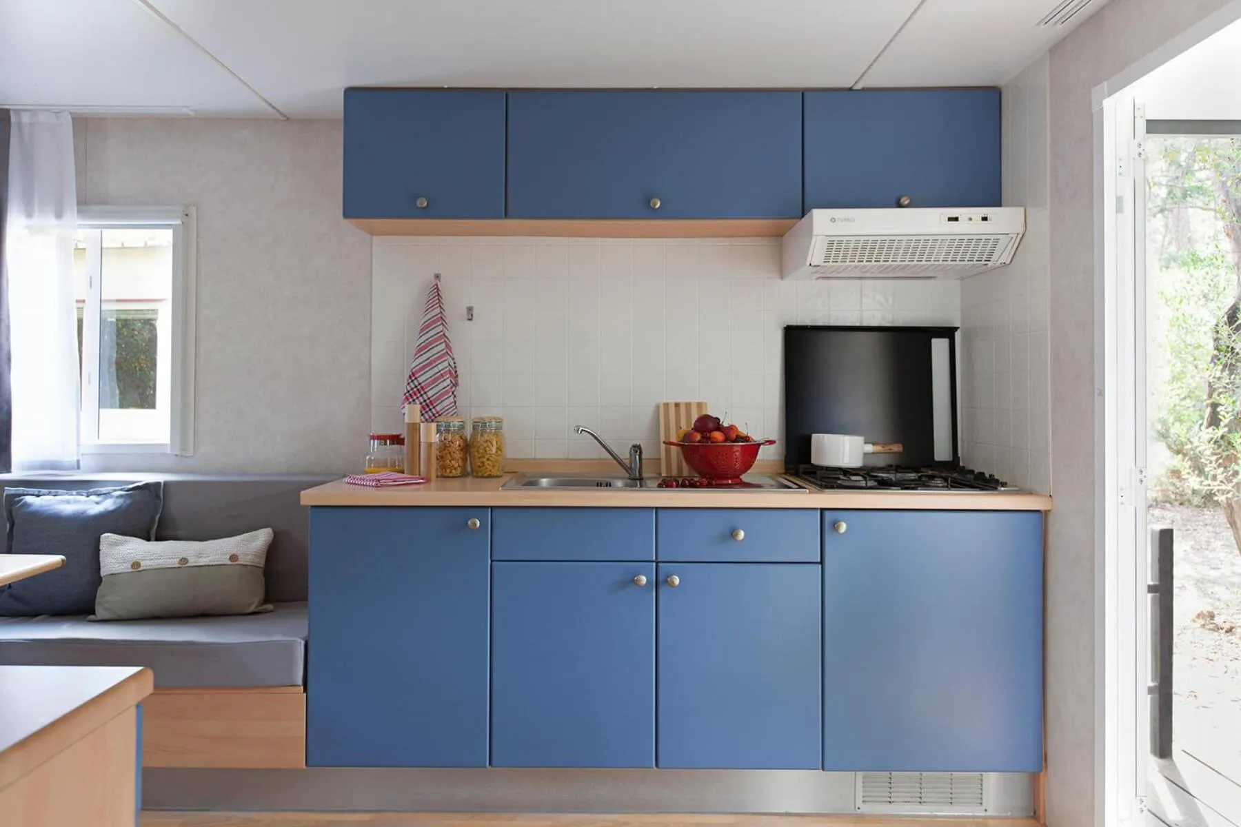 Kitchen or kitchenette in PuntAla Camp & Resort