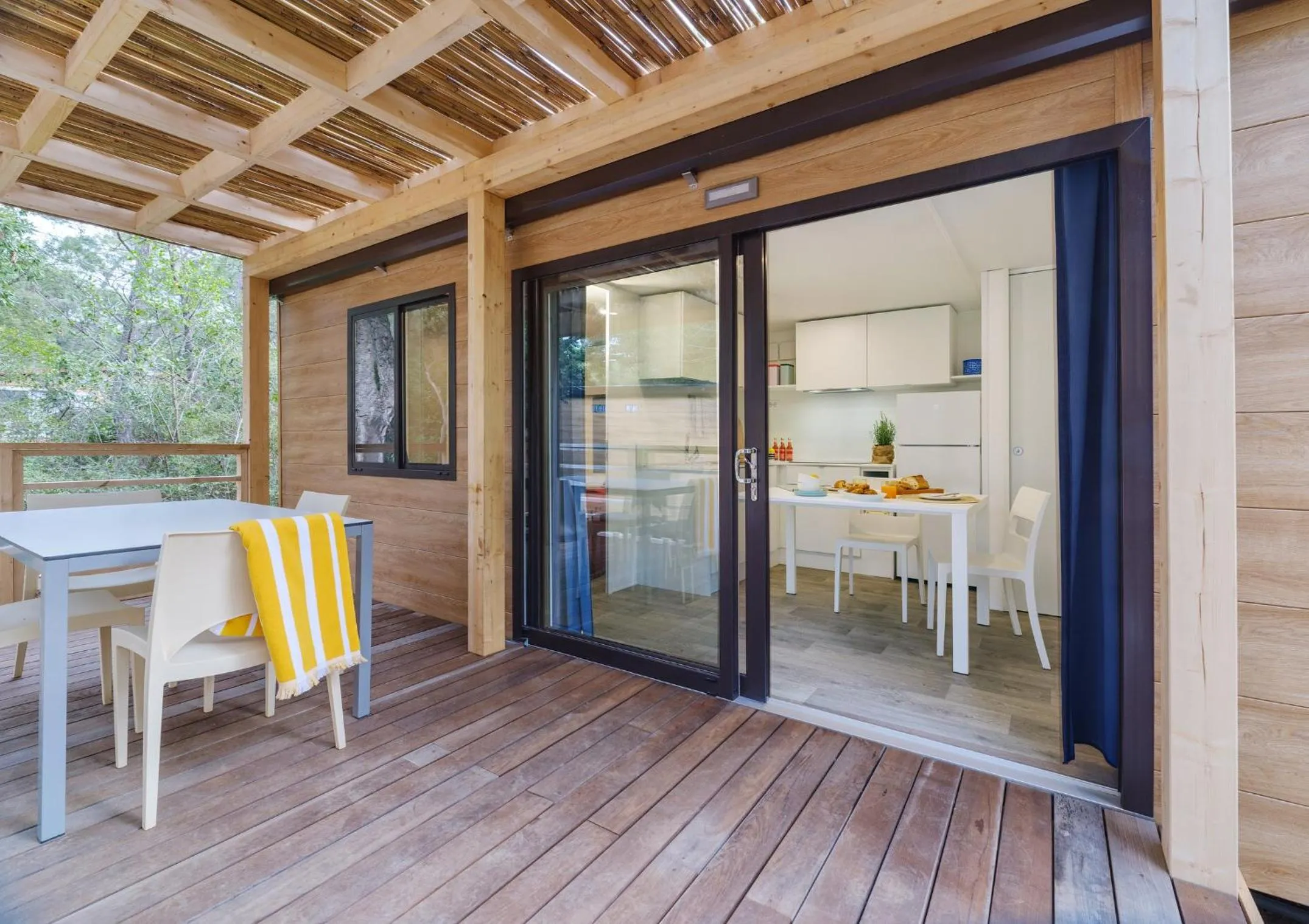 Patio in PuntAla Camp & Resort