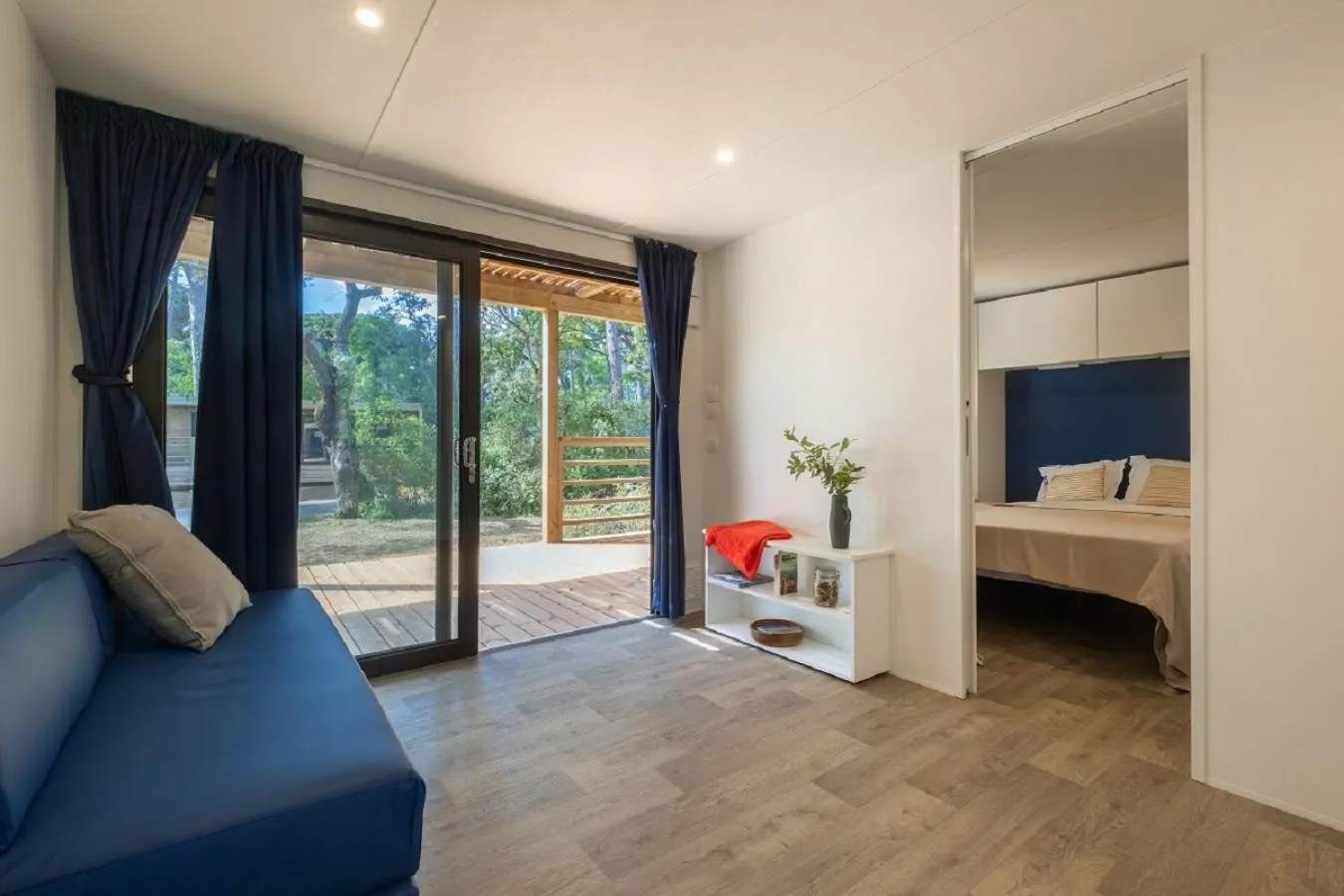 Living room, Bed in PuntAla Camp & Resort