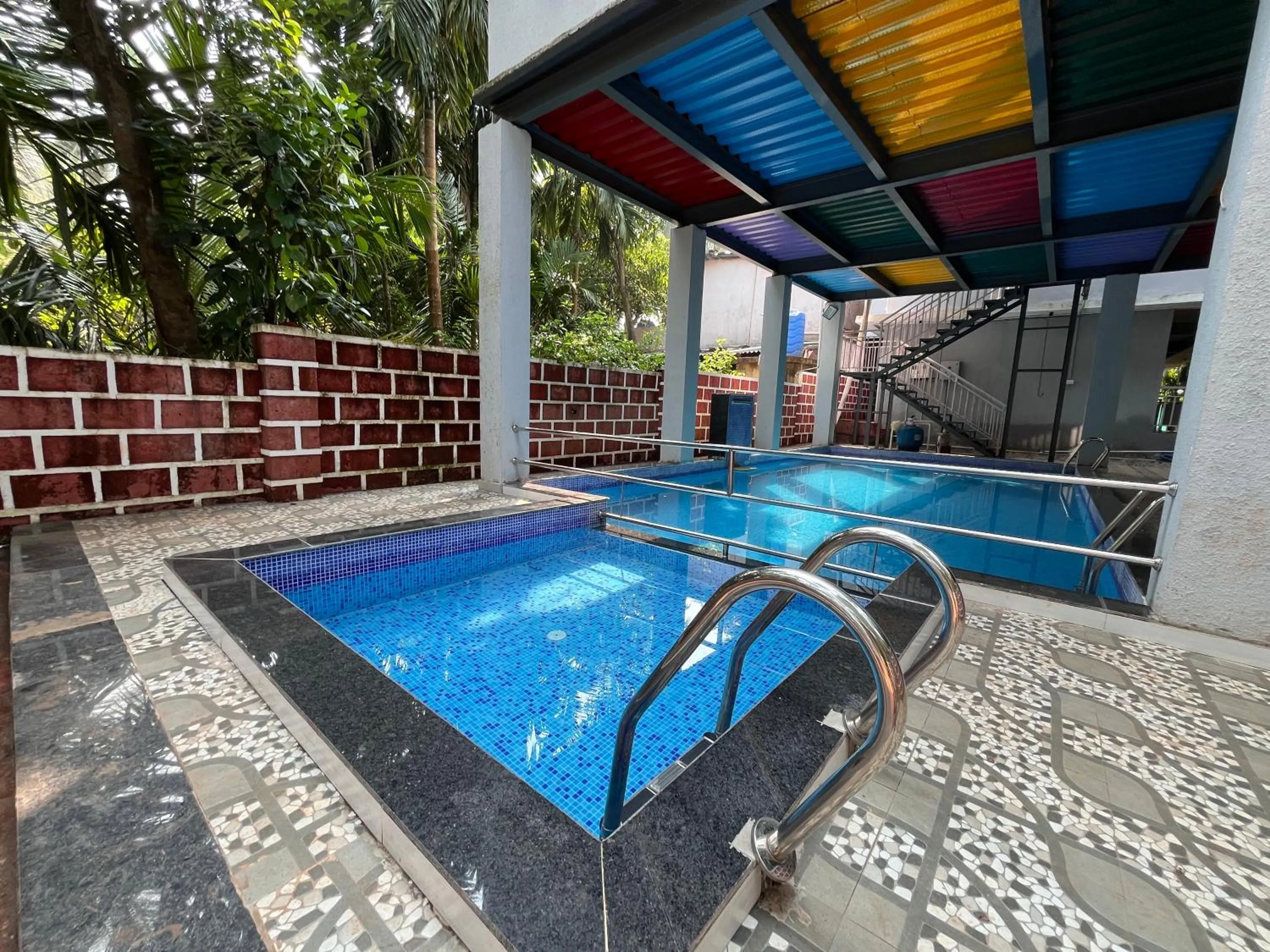 Swimming pool in Hotel Suryaprabha- Near Diveagar Beach